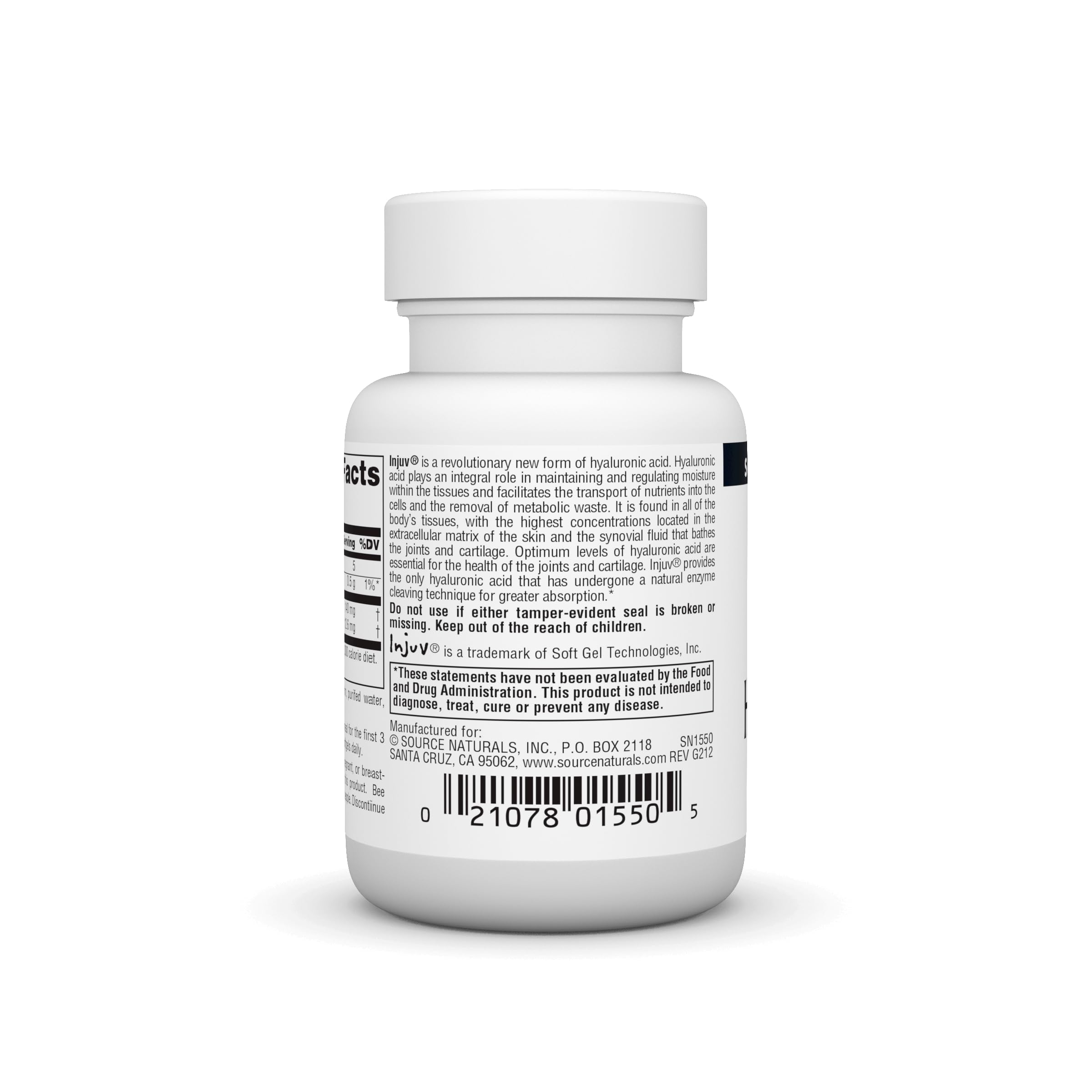 Foto 4 pulgar | Suplemento Source Naturals Ácido Hialurónico Injuv 70 Mg 60 Ml - Venta Internacional