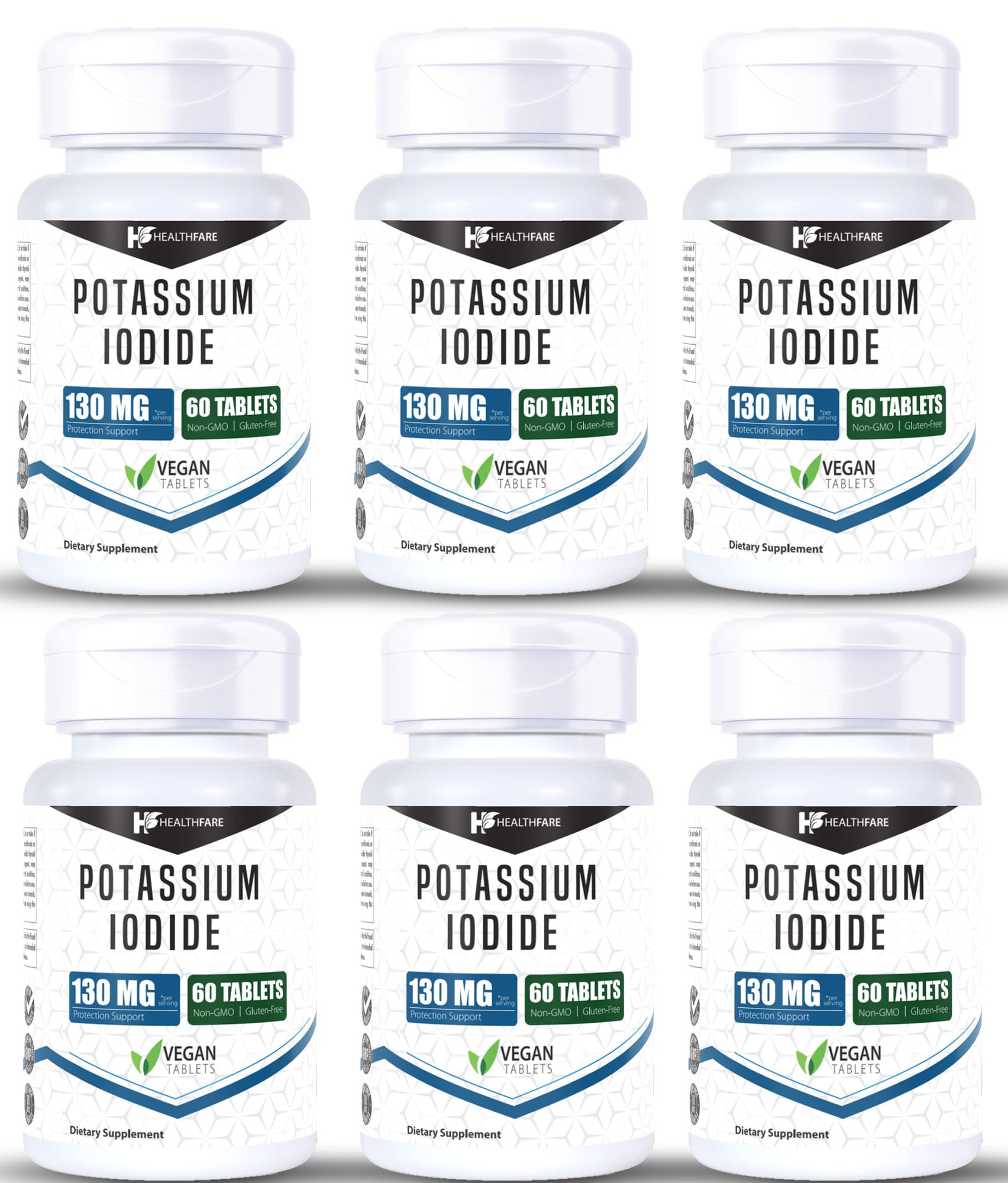 Foto 2 pulgar | Suplemento Healthfare, Tabletas De Yoduro De Potasio De 130 Mg, 360 Unidades - Venta Internacional.