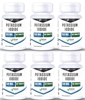 Foto 1 | Suplemento Healthfare, Tabletas De Yoduro De Potasio De 130 Mg, 360 Unidades - Venta Internacional.