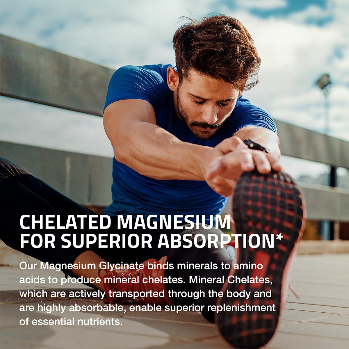 Foto 4 | Suplemento de Glicinato de Magnesio Bronson 200 mg 360 Cápsulas - Venta Internacional