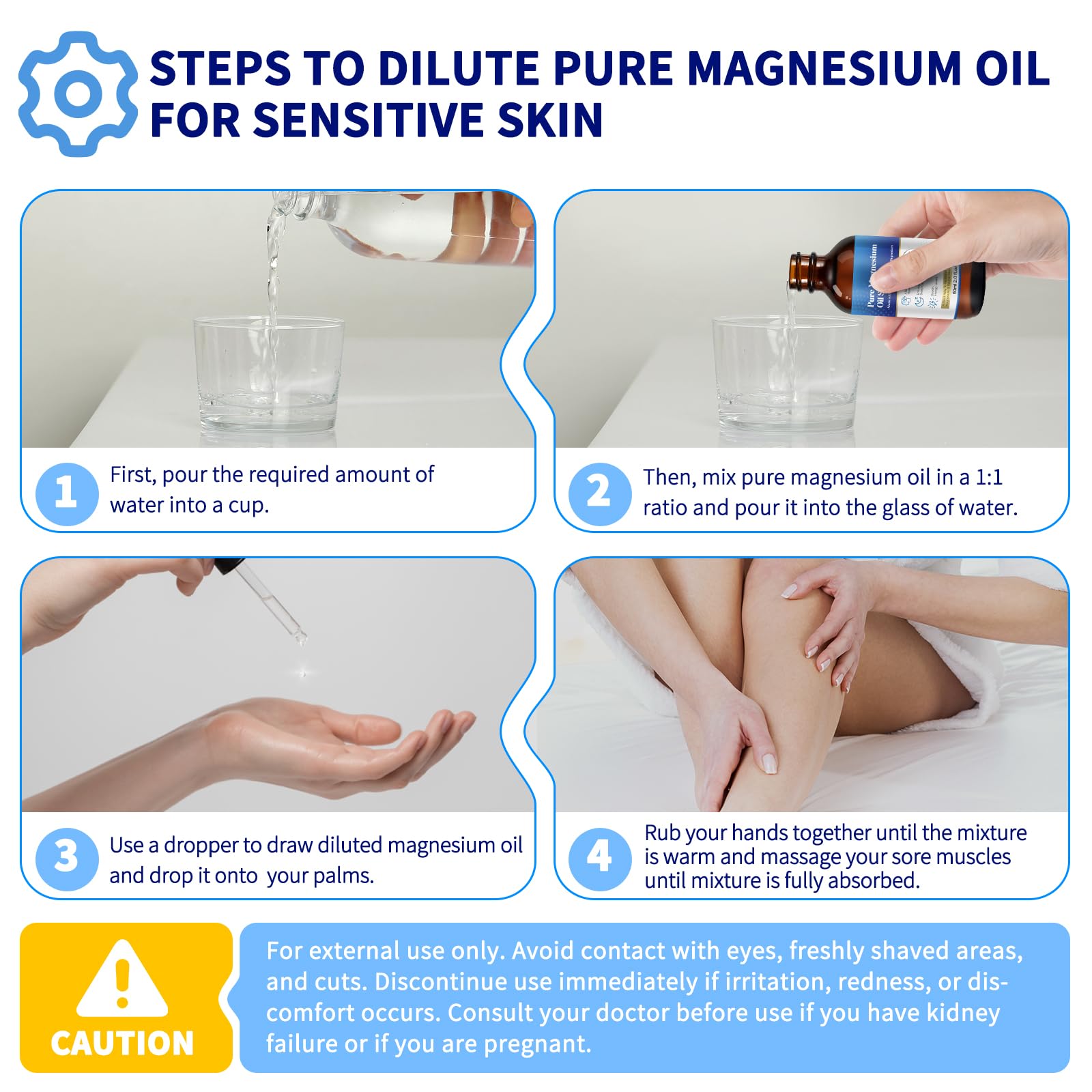 Foto 7 pulgar | Spray de Aceite de Magnesio 2 Piezas 100% Orgánico - Venta Internacional
