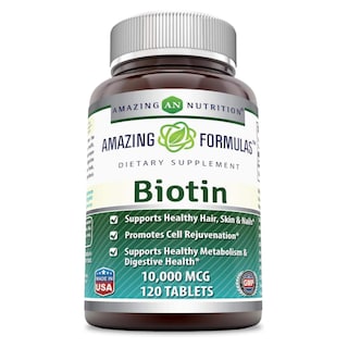 Foto 1 | Amazing Formulas Biotina 1000 Mcg Salud Cabello Uñas Salud Del Cabello, Piel Y Uñas Metabolismo De Nutrientes 120 Ta