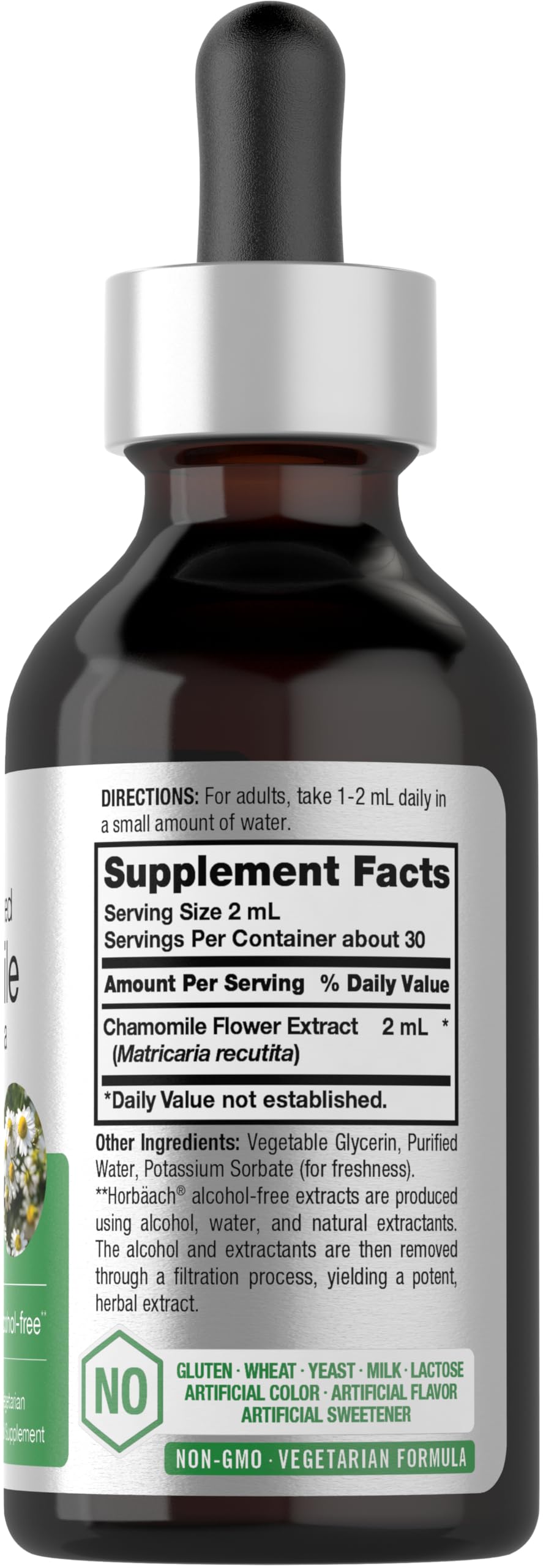 Foto 3 pulgar | Extracto De Manzanilla Líquido Sin Alcohol, 60 Ml, Horbaach - Venta Internacional.