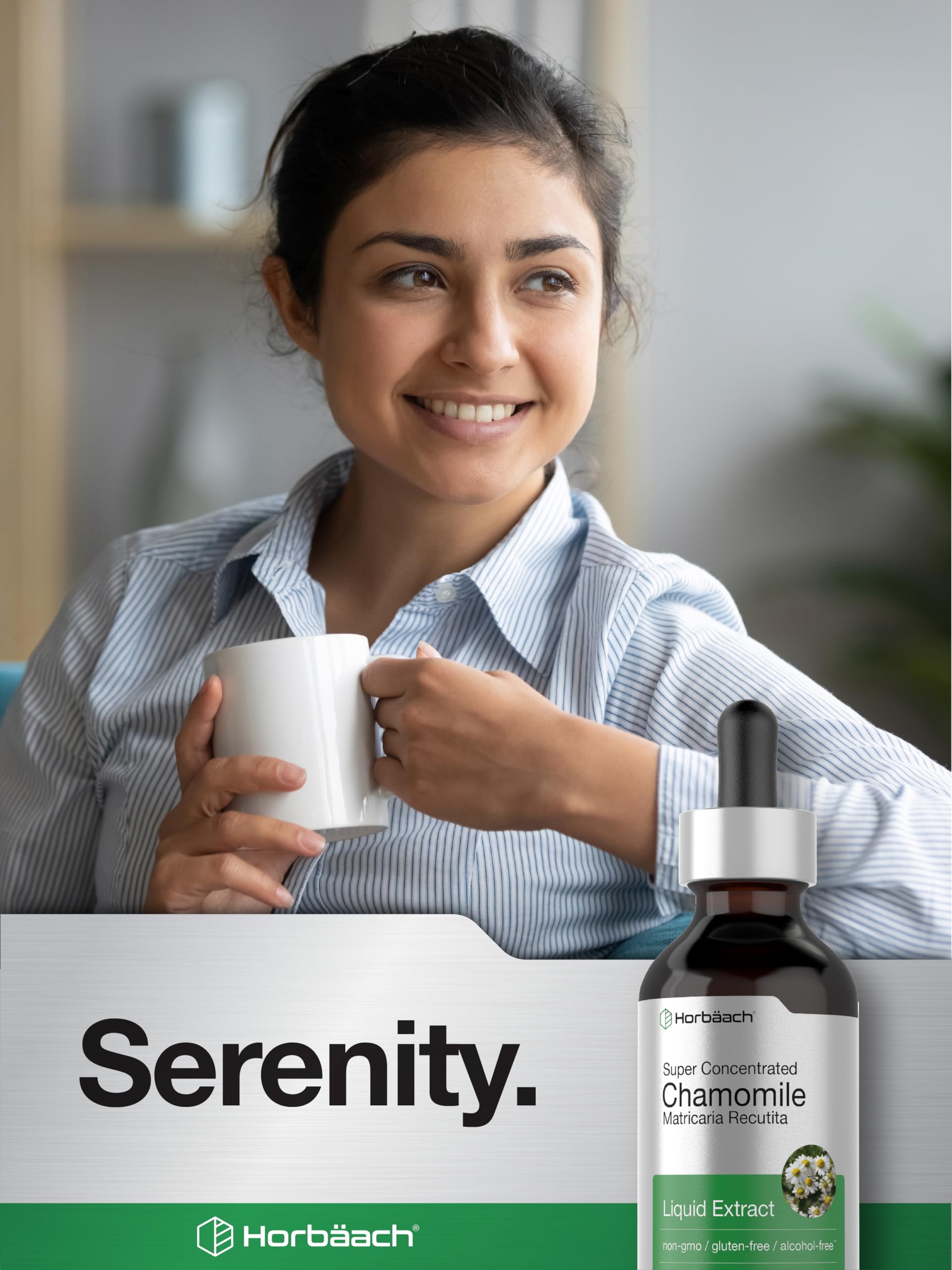 Foto 8 pulgar | Extracto De Manzanilla Líquido Sin Alcohol, 60 Ml, Horbaach - Venta Internacional.