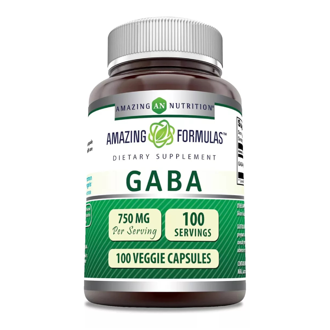 Foto 2 pulgar | Amazing Formulas Gaba Fortalecimiento Sistema Inmune Estrés Y Ansiedad Sueño 100 Cápsulas
