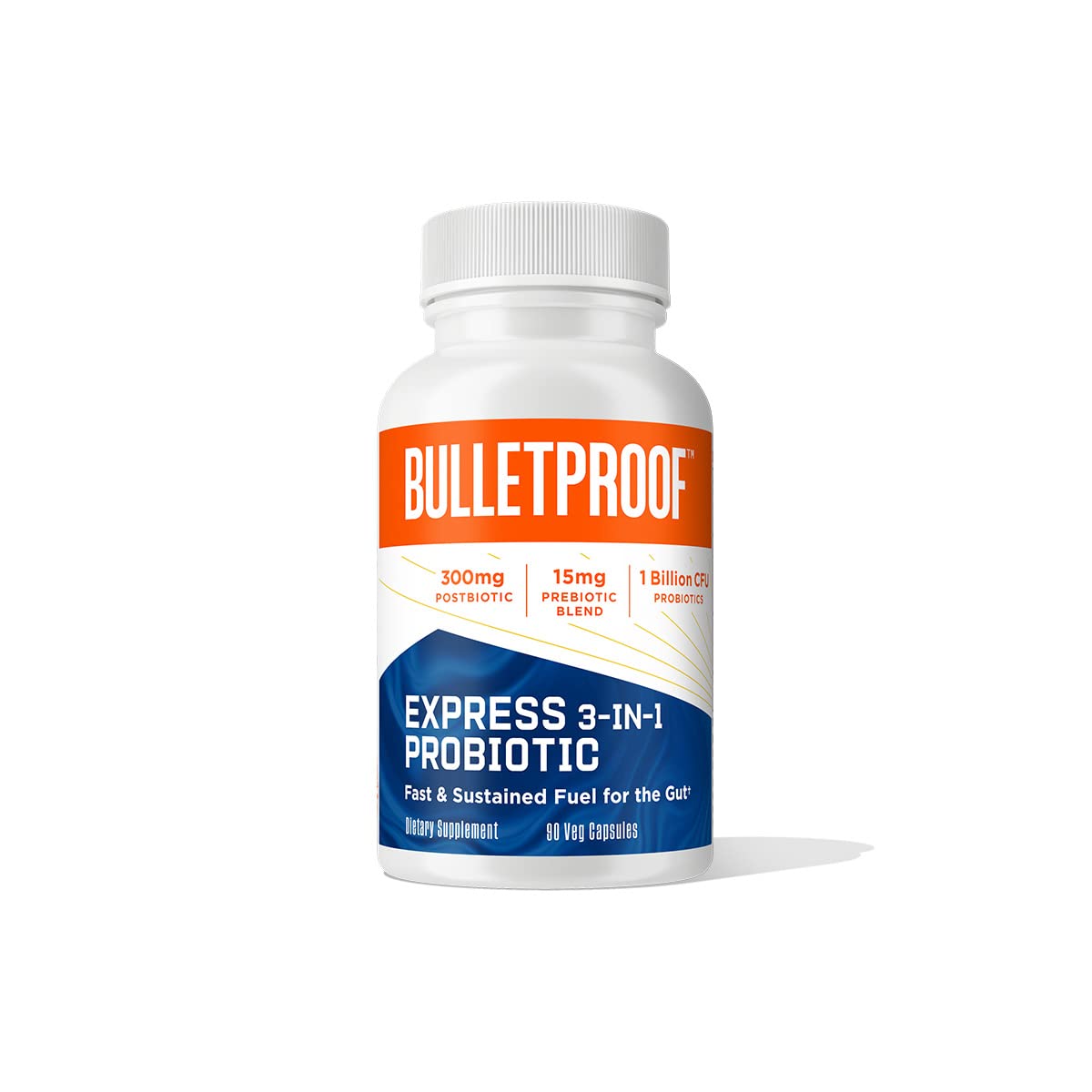 Foto 2 pulgar | Suplemento Probiótico 3 en 1 Bulletproof Express 90 Cápsulas - Venta Internacional