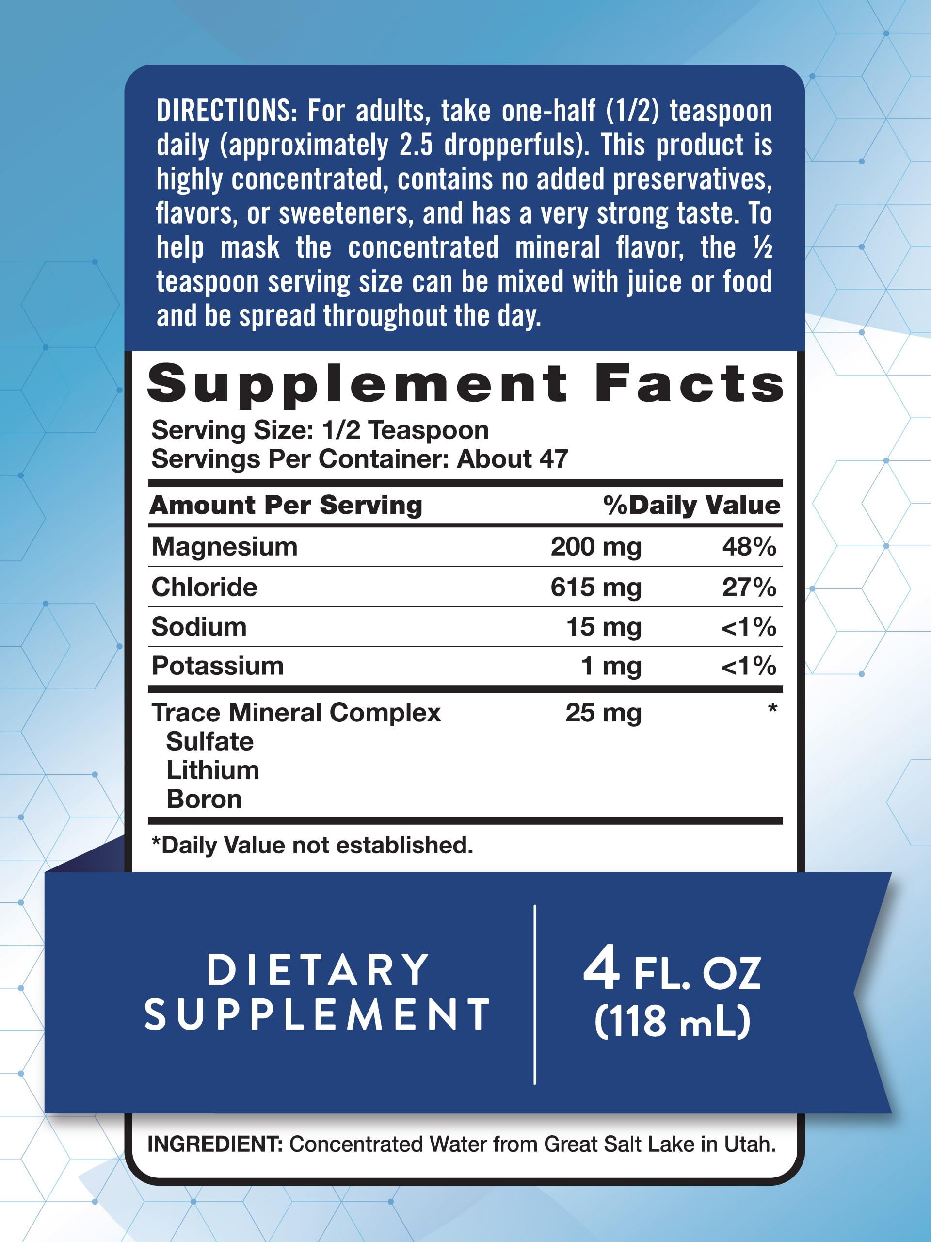 Foto 3 pulgar | Suplemento de Magnesio Iónico Nature's Truth 200 mg 120 ml - Venta Internacional