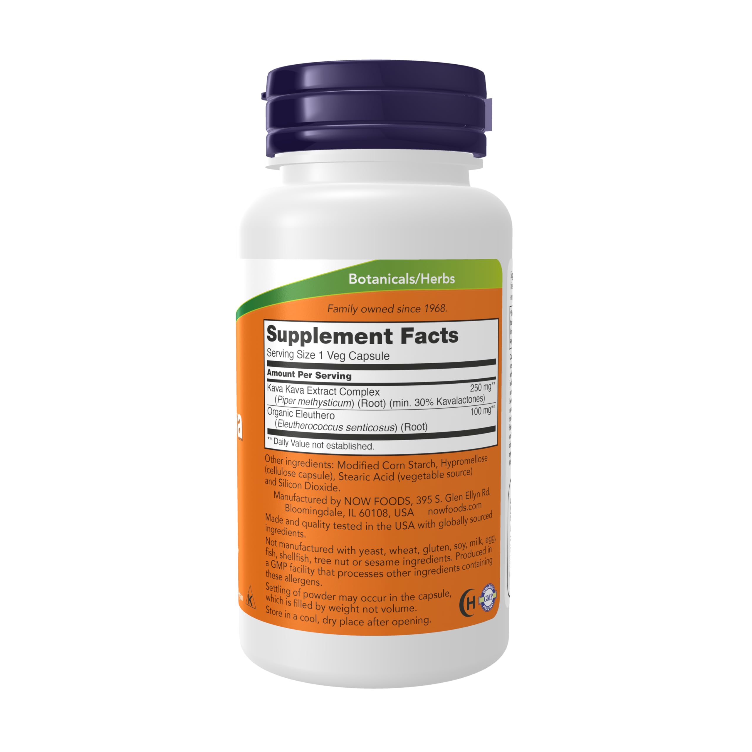Foto 3 pulgar | Suplementos: Extracto De Kava Kava De Now Foods, 250 Mg, 30% De Kavalactonas - Venta Internacional.