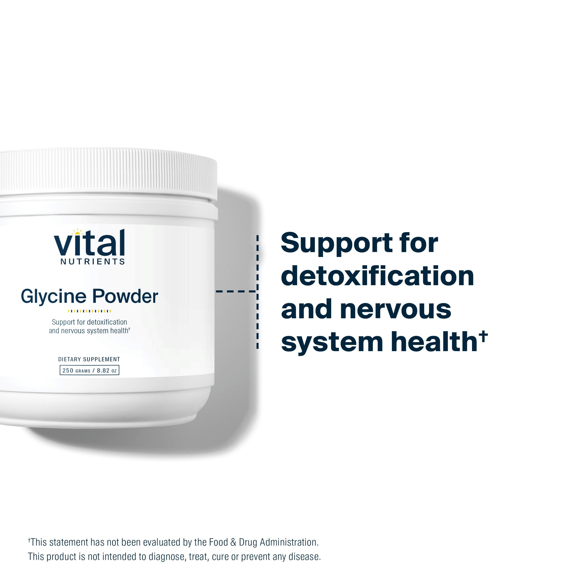 Foto 8 pulgar | Suplemento Vital Nutrients, Glicina En Polvo, 250 G, Vegetariano - Venta Internacional.