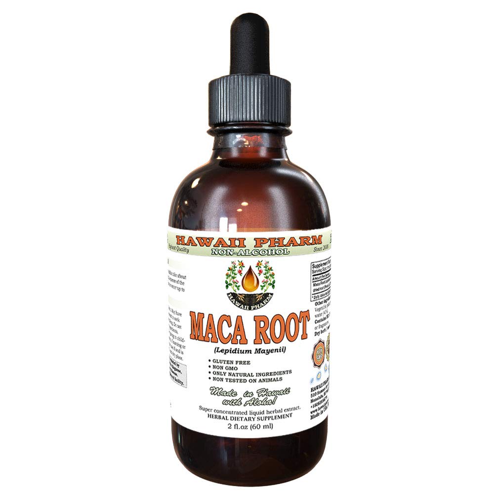 Suplemento Hawaiipharm De Extracto Sin Alcohol De Raíz De Maca, 60 Ml - Venta Internacional.
