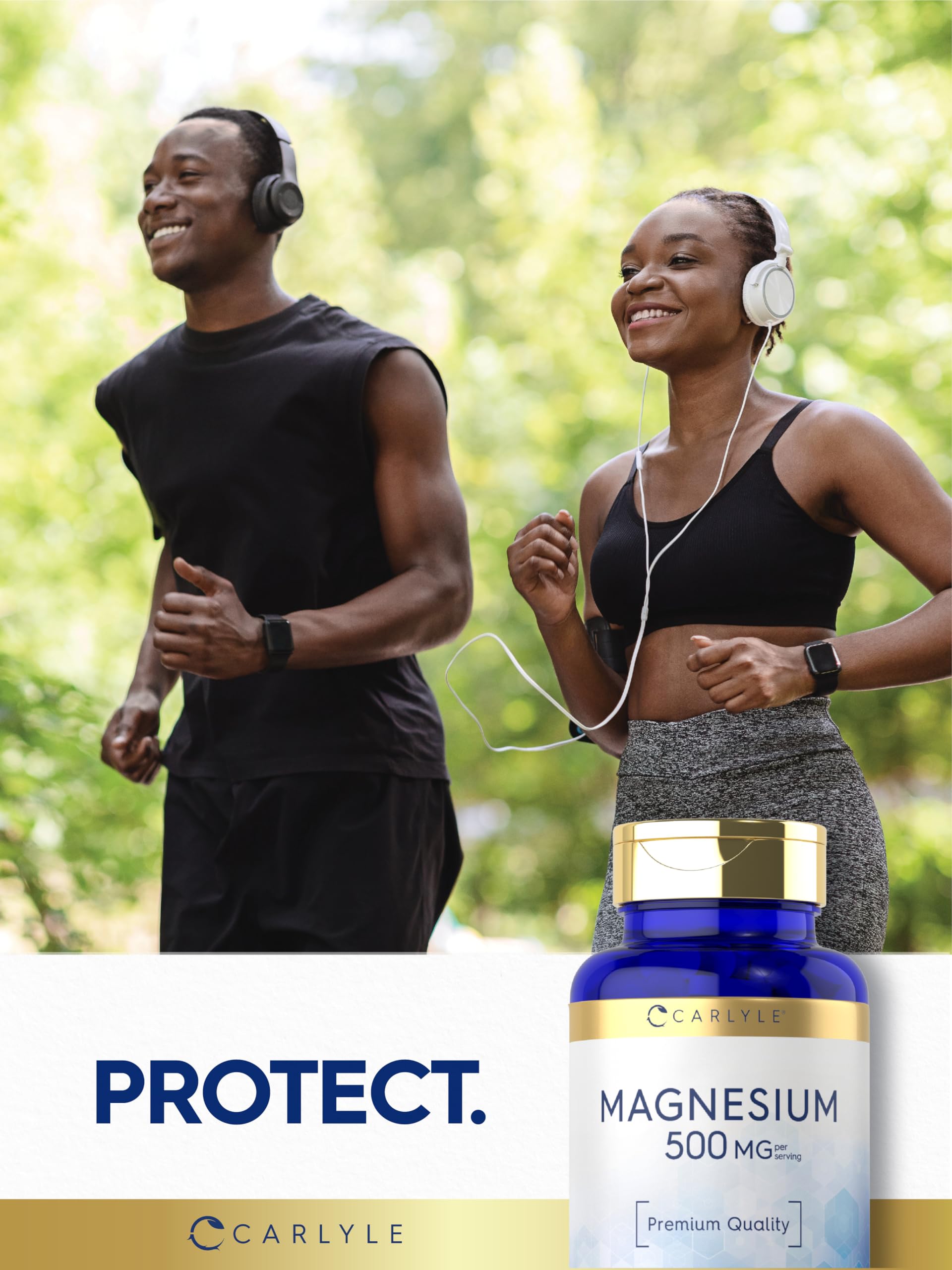 Foto 7 | Suplemento Carlyle Magnesium 500 Mg 300 Cápsulas Vegetariano - Venta Internacional.