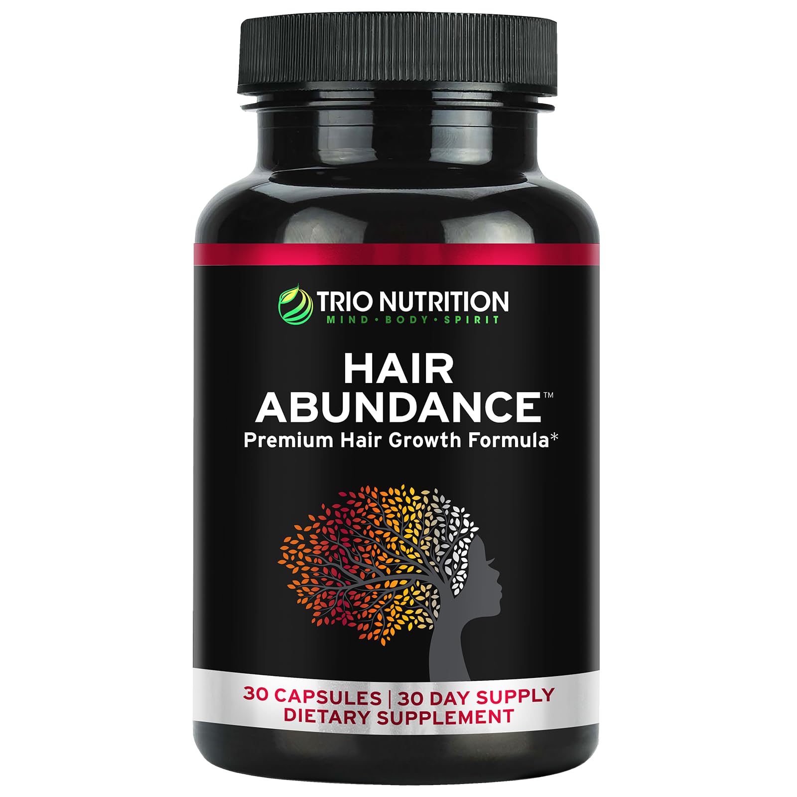 Foto 1 | Vitaminas Para El Crecimiento Del Cabello Trio Nutrition, Biotina, 10000 Mcg, 30 Días - Venta Internacional.