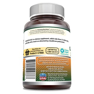 Foto 3 | Amazing Formulas Calcio Magnesio Zinc + Vitamina D3 Salud Osea Salud Ósea Función Muscular Metabolismo 150 Tabletas