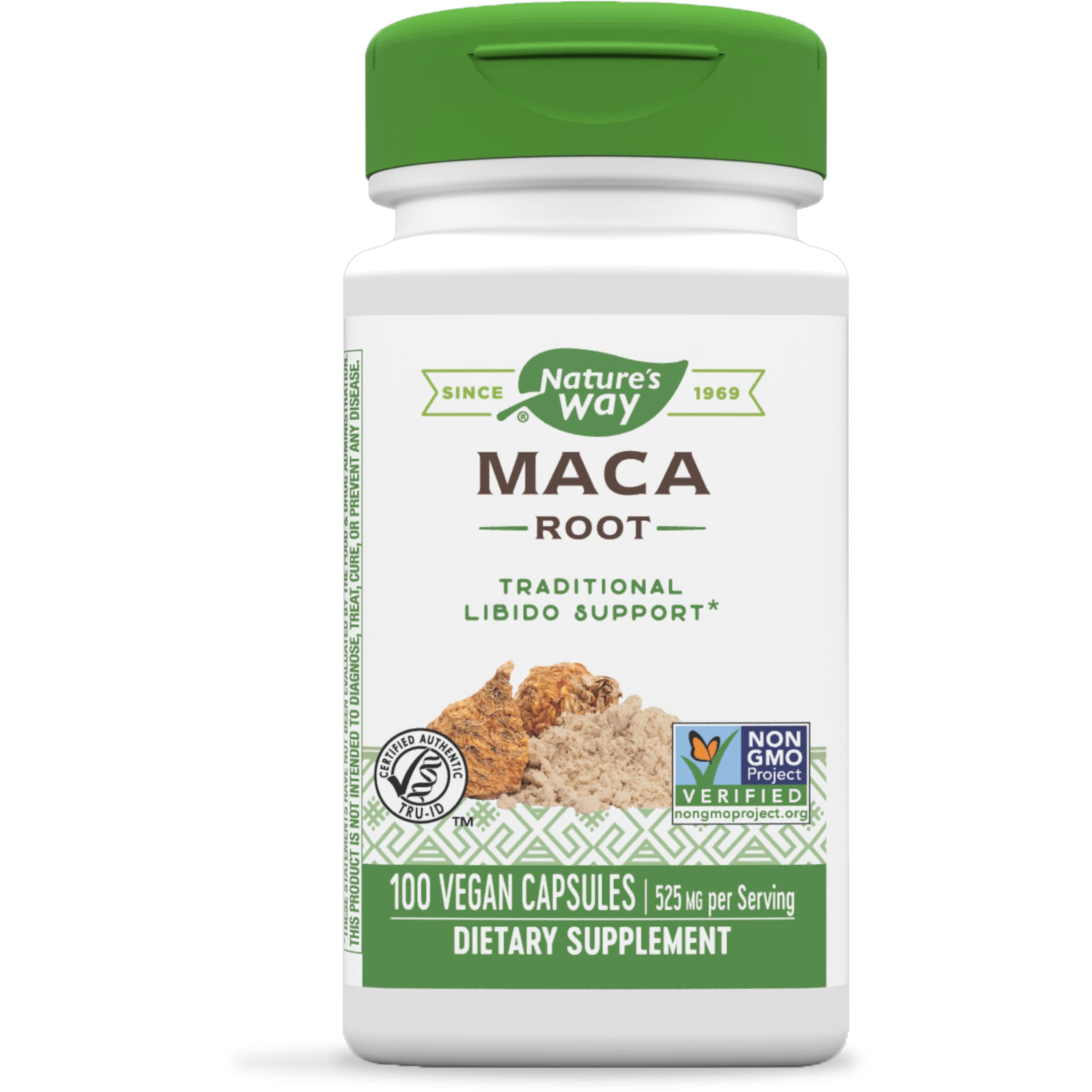 Foto 2 pulgar | Suplemento De Raíz De Maca De Nature's Way, 525 Mg, 100 Cápsulas - Venta Internacional.