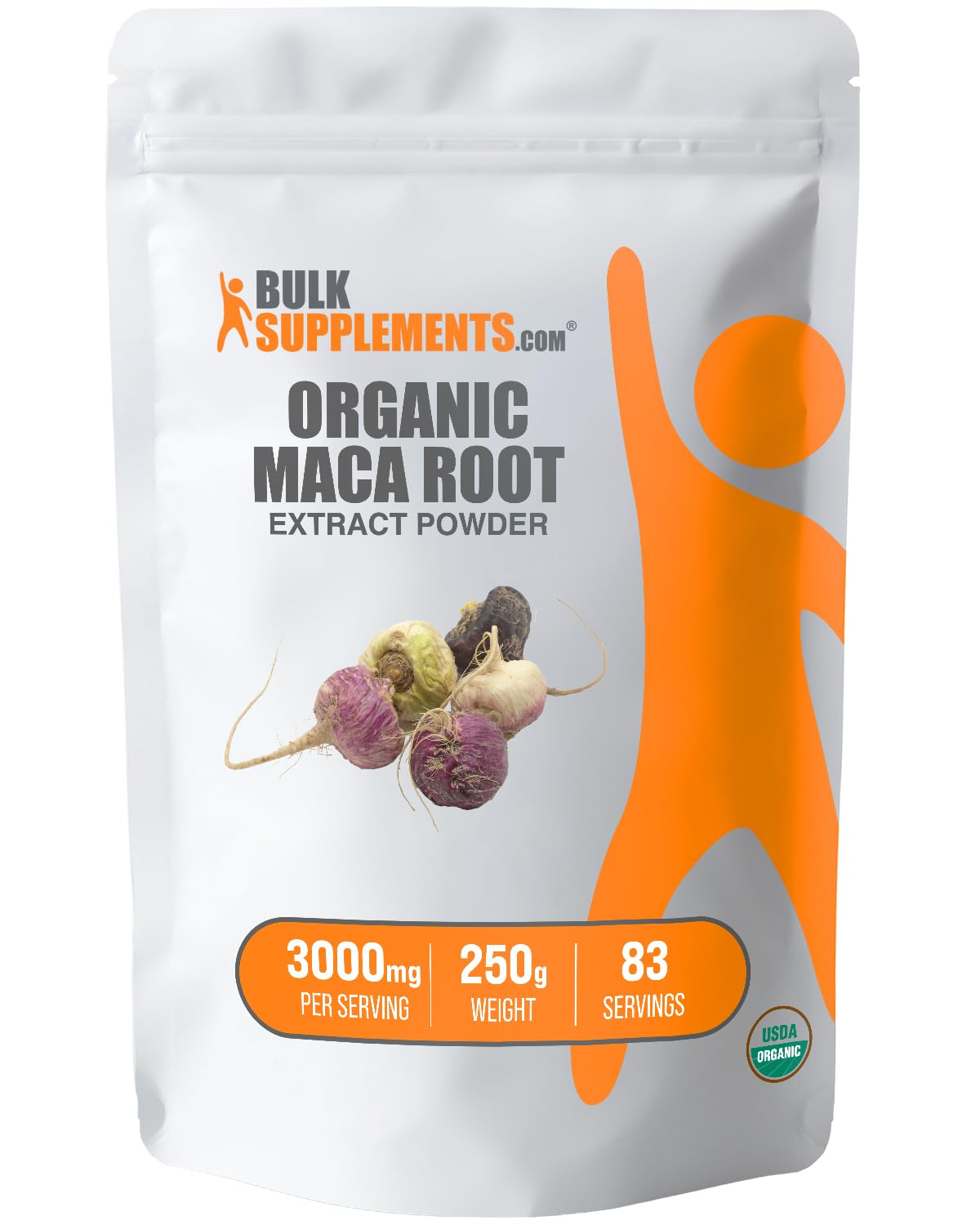Foto 2 pulgar | Suplemento Bulksupplements.com Extracto De Raíz De Maca En Polvo 250 G - Venta Internacional.