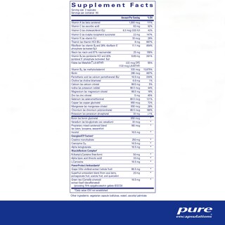 Foto 2 | Suplemento Pure Encapsulations Athletic Nutrients 120 Cápsulas - Venta Internacional.
