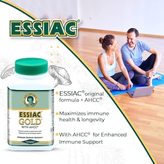 Foto 2 | Suplemento De Extracto De Oro De Essiac Con Hongos Ahcc, 60 Cápsulas - Venta Internacional.