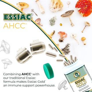 Foto 5 | Suplemento De Extracto De Oro De Essiac Con Hongos Ahcc, 60 Cápsulas - Venta Internacional.