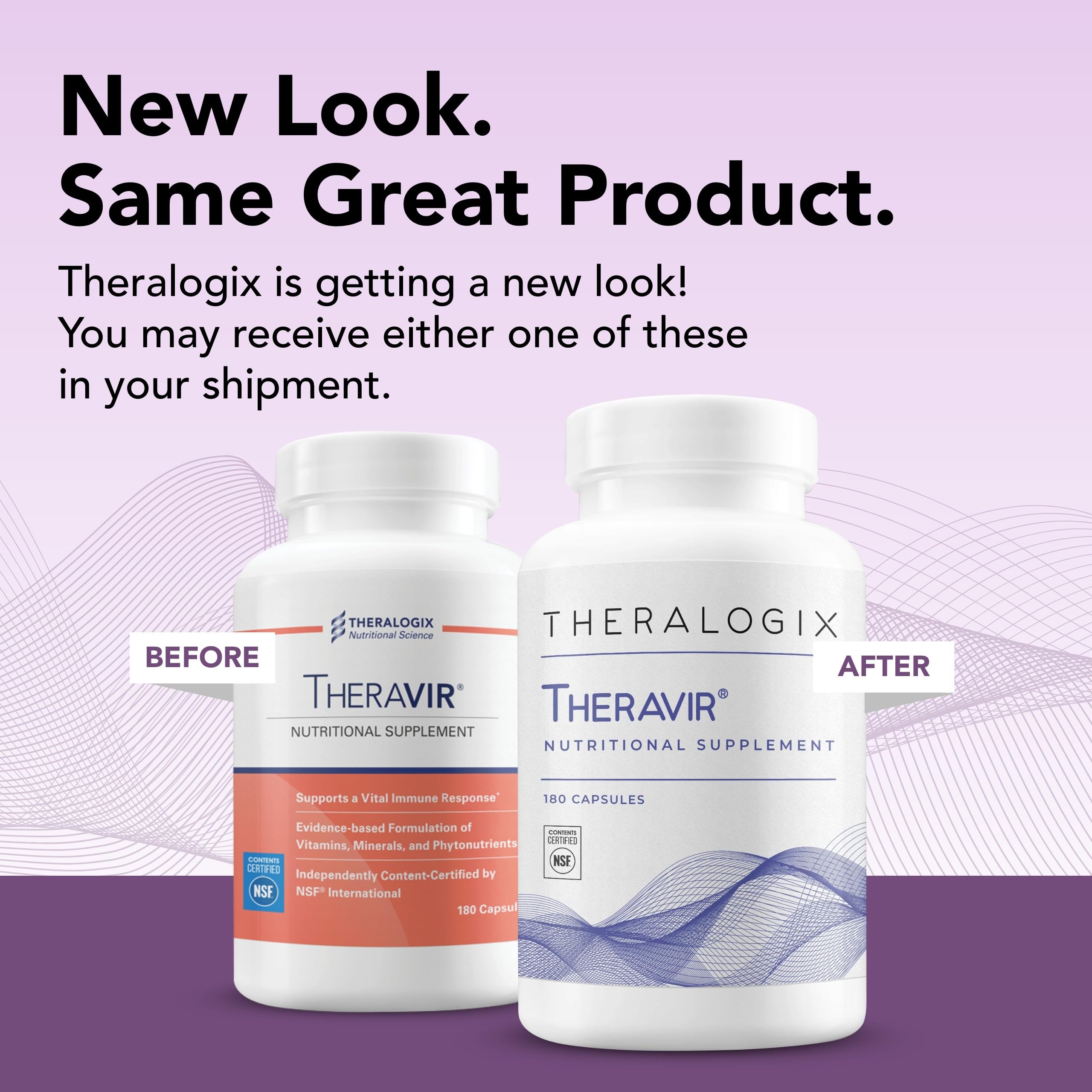 Foto 4 pulgar | Complemente Theravir Immune Support Con Quercetina, Zinc Y Vitam - Venta Internacional.