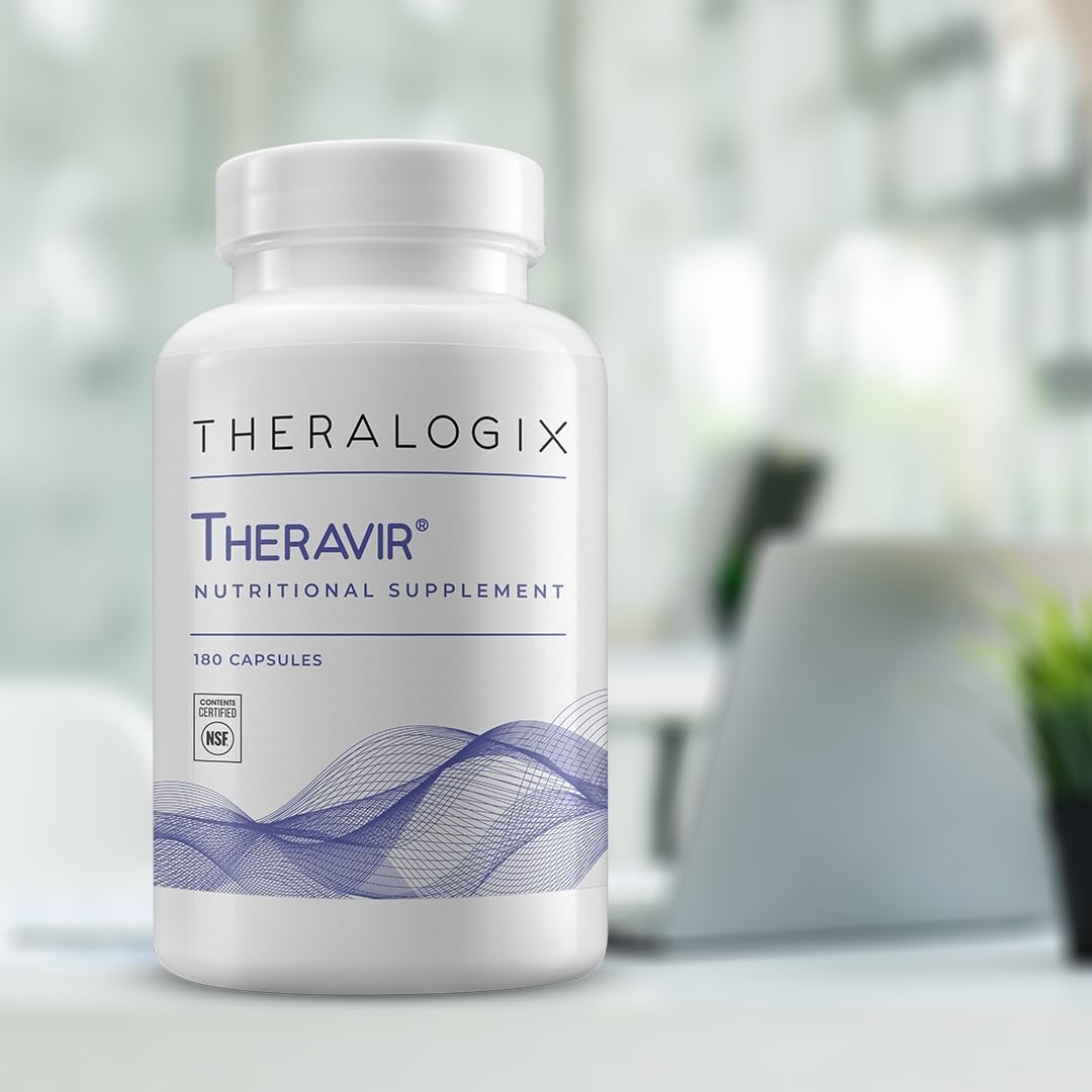Foto 8 pulgar | Complemente Theravir Immune Support Con Quercetina, Zinc Y Vitam - Venta Internacional.
