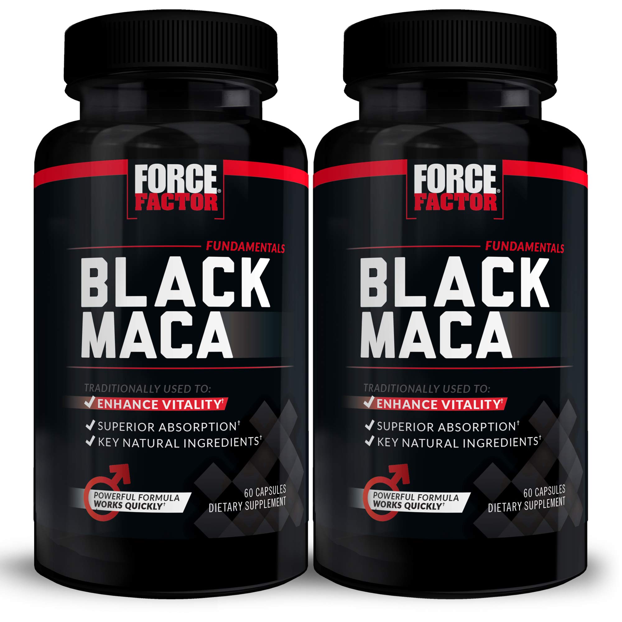 Foto 2 pulgar | Suplemento Force Factor De Raíz De Maca Negra, Paquete De 2, 120 Cápsulas - Venta Internacional.