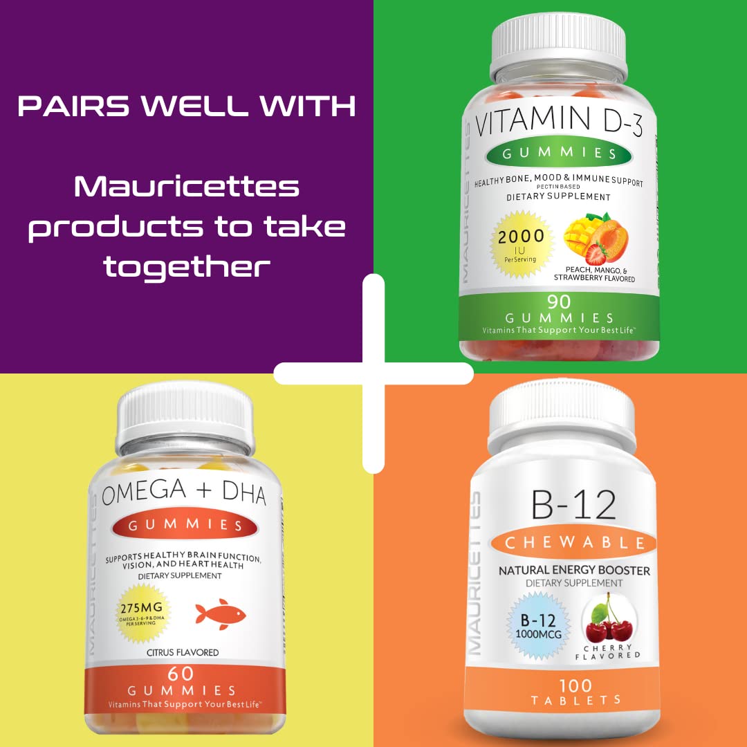 Foto 8 pulgar | Gomitas de Melatonina Mauricettes Premium de 5 mg para Adultos y Niños - Venta Internacional