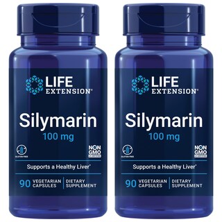 Foto 1 | Supplement Life Extension Silymarin Milk Thistle, 2 X 90 Cápsulas - Venta Internacional.