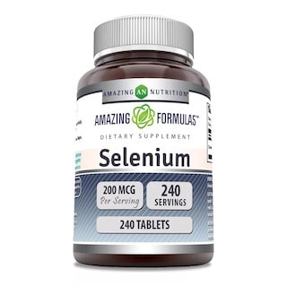 Foto 1 | Amazing Formulas Selenium Antioxidante Salud Tiroides, Antioxidante, Salud Cardiovascular 240 Tabletas
