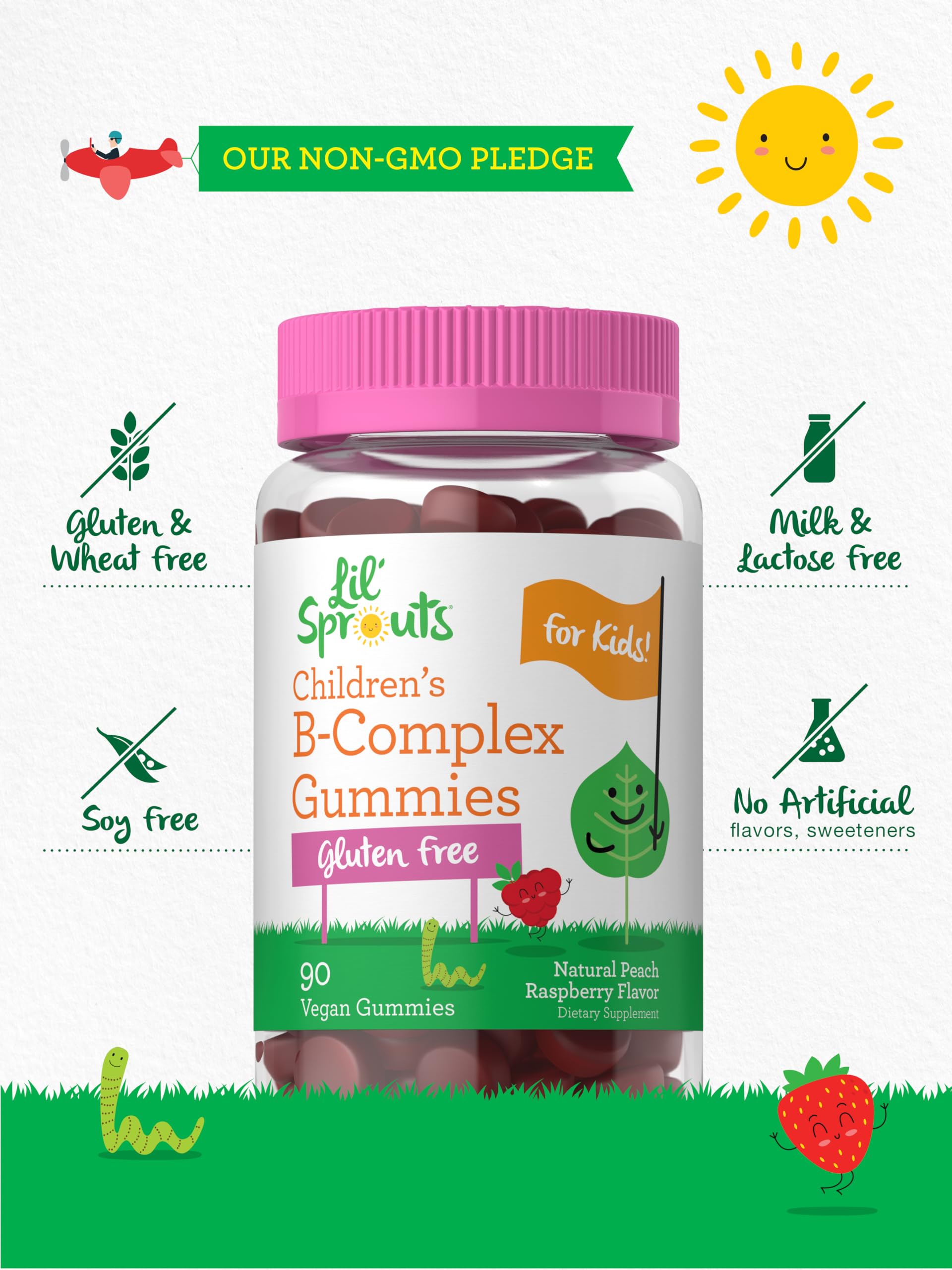 Foto 7 pulgar | Gomitas Complement Carlyle Lil' Sprouts B Complex, 90 Unidades - Venta Internacional.