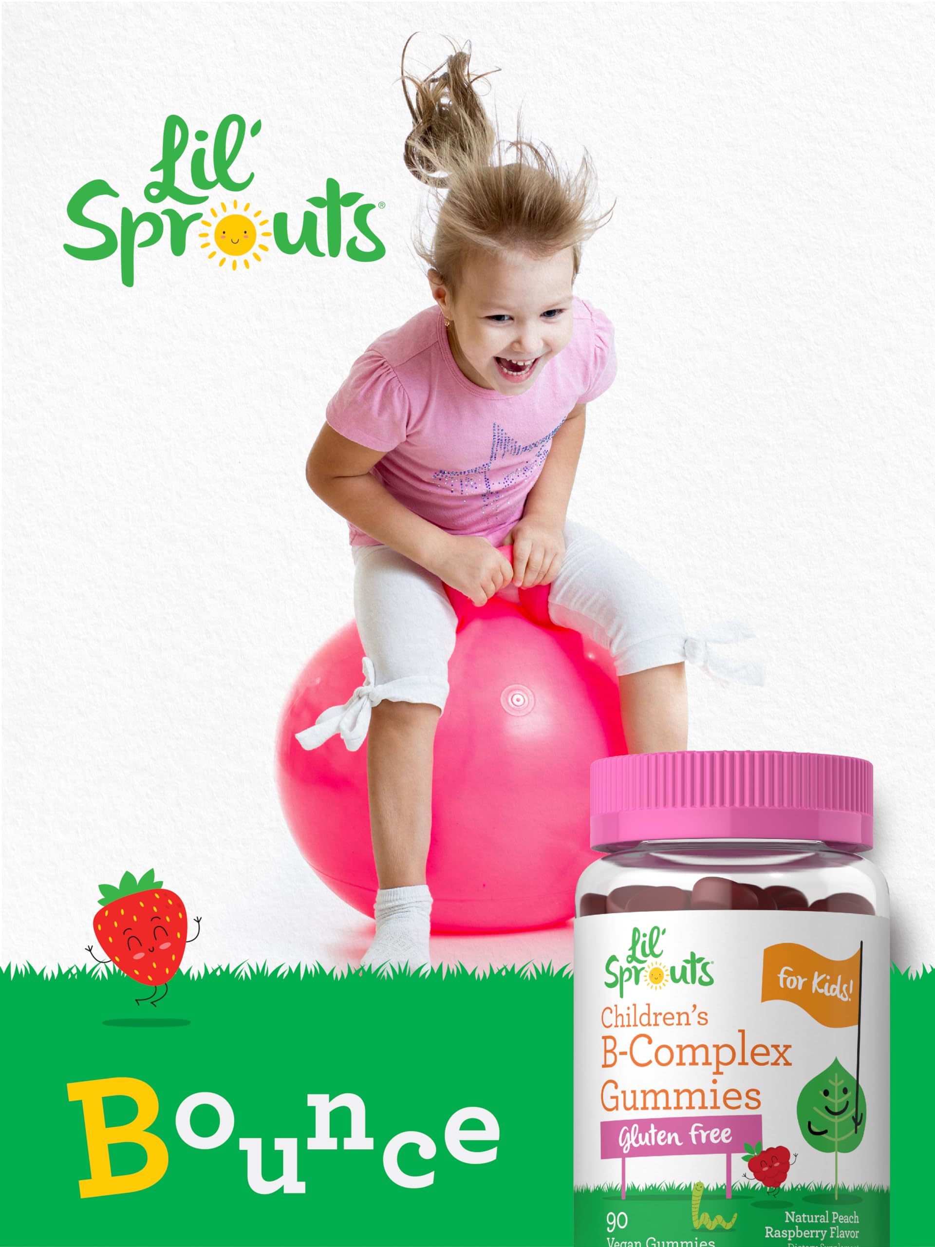 Foto 7 | Gomitas Complement Carlyle Lil' Sprouts B Complex, 90 Unidades - Venta Internacional.