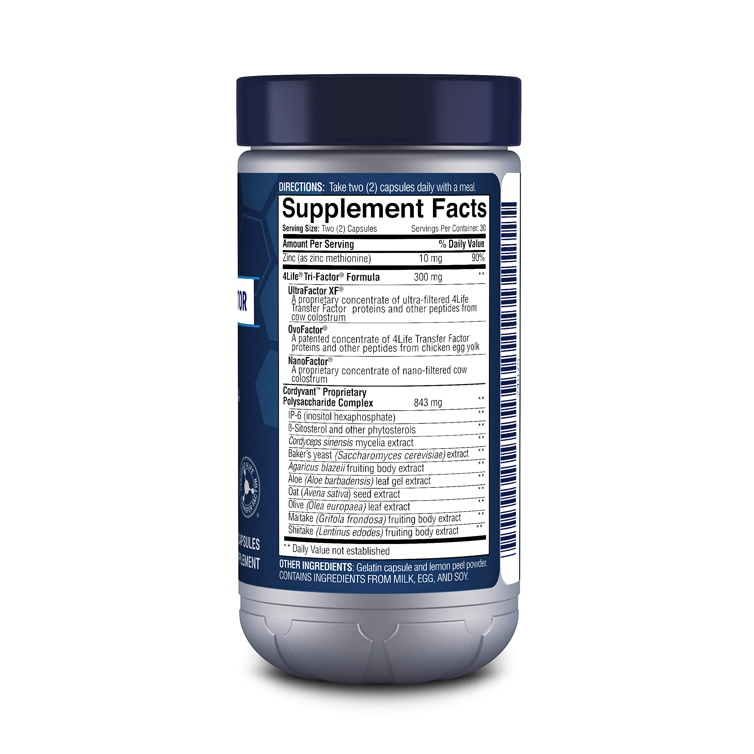 Foto 2 | Suplemento 4life Transfer Factor Plus Tri-factor 60 Cápsulas - Venta Internacional