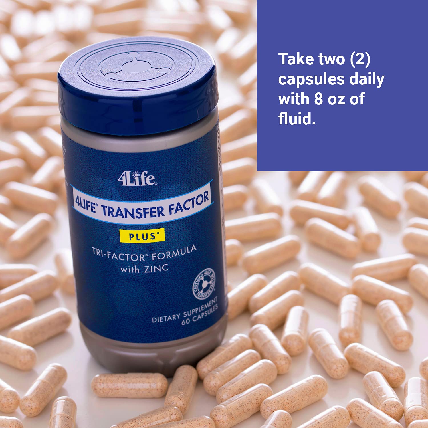 Foto 5 pulgar | Suplemento 4life Transfer Factor Plus Tri-factor 60 Cápsulas - Venta Internacional