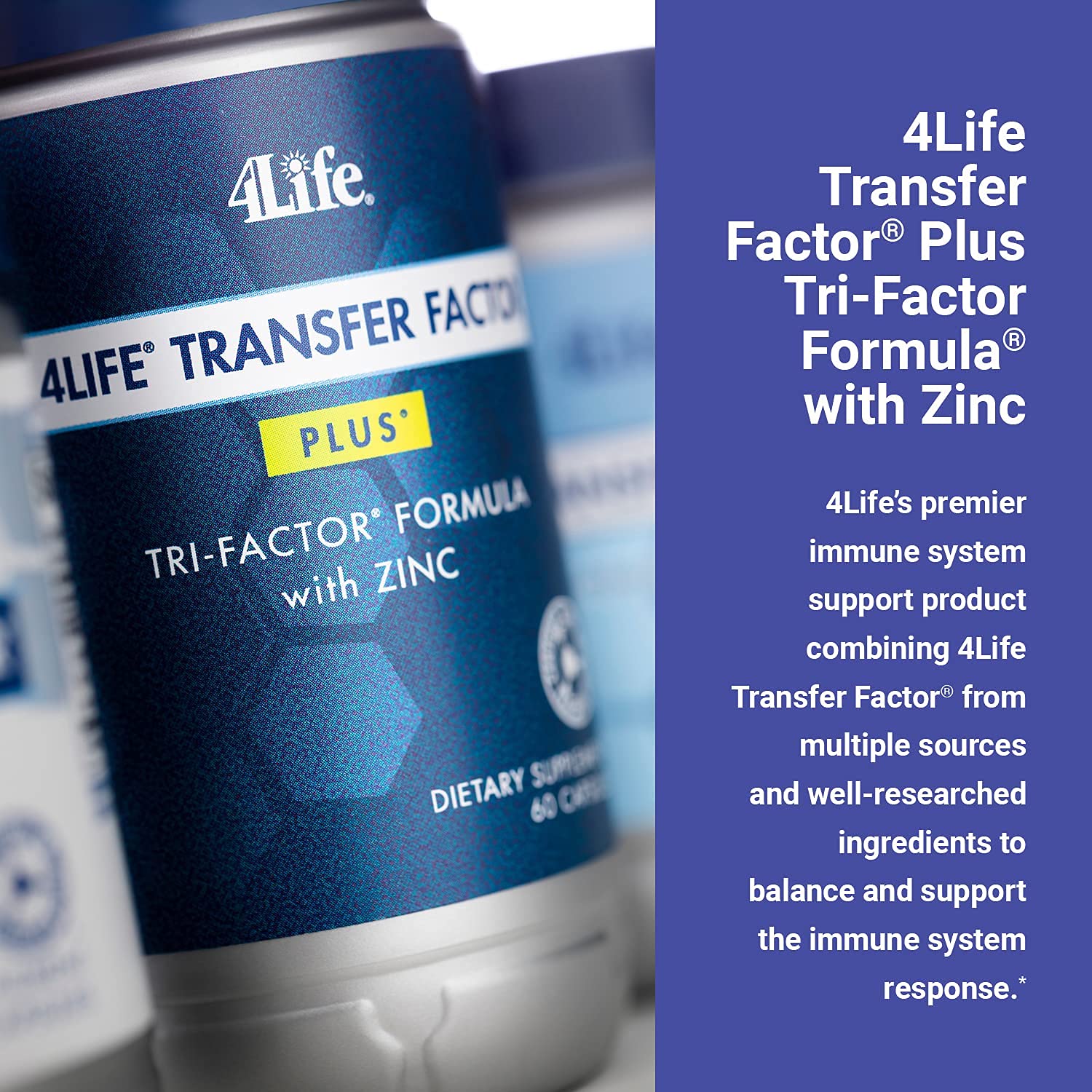 Foto 5 | Suplemento 4life Transfer Factor Plus Tri-factor 60 Cápsulas - Venta Internacional