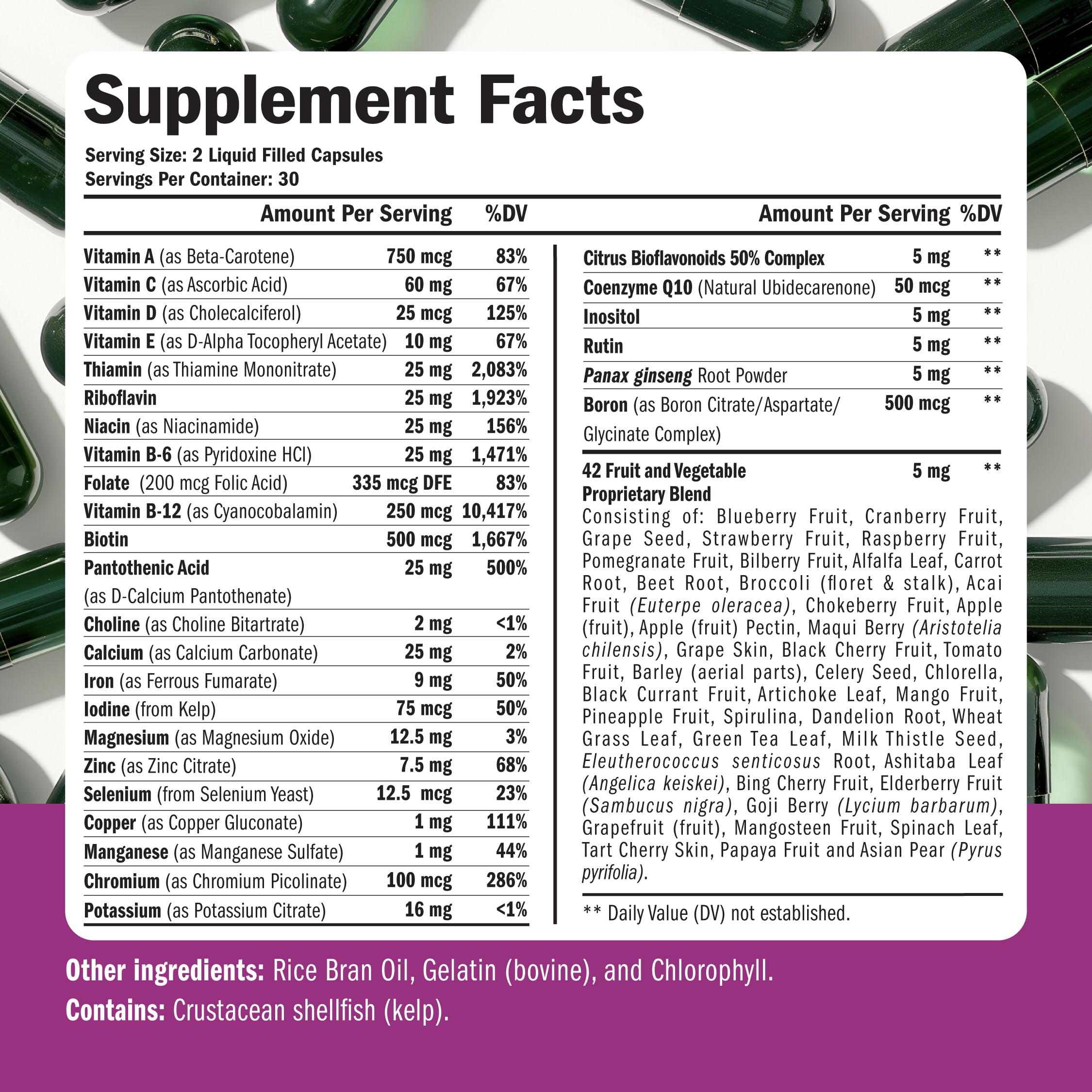 Foto 4 pulgar | Cápsulas Líquidas Multivitamínicas Vimerson Health para Mujeres de Más de 50 Años - Venta Internacional