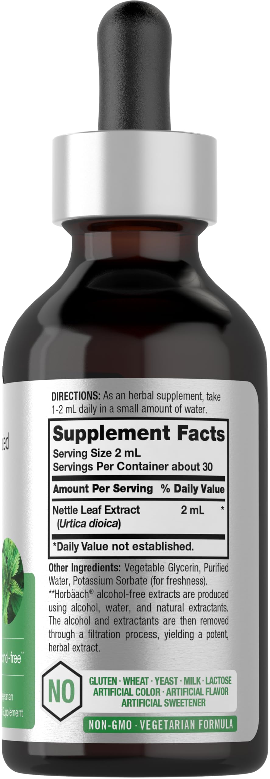 Foto 2 | Suplemento De Extracto De Hoja De Ortiga De Horbaach, 60 Ml - Venta Internacional.