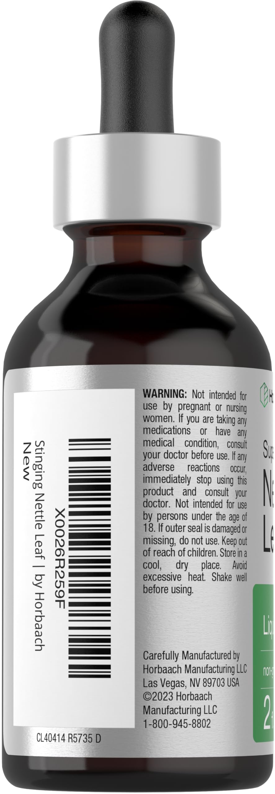 Foto 4 pulgar | Suplemento De Extracto De Hoja De Ortiga De Horbaach, 60 Ml - Venta Internacional.