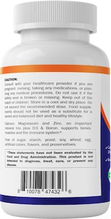 Foto 6 | Suplemento Vitamático de Calcio Magnesio Zinc D3 Boro 365 Tabletas - Venta Internacional