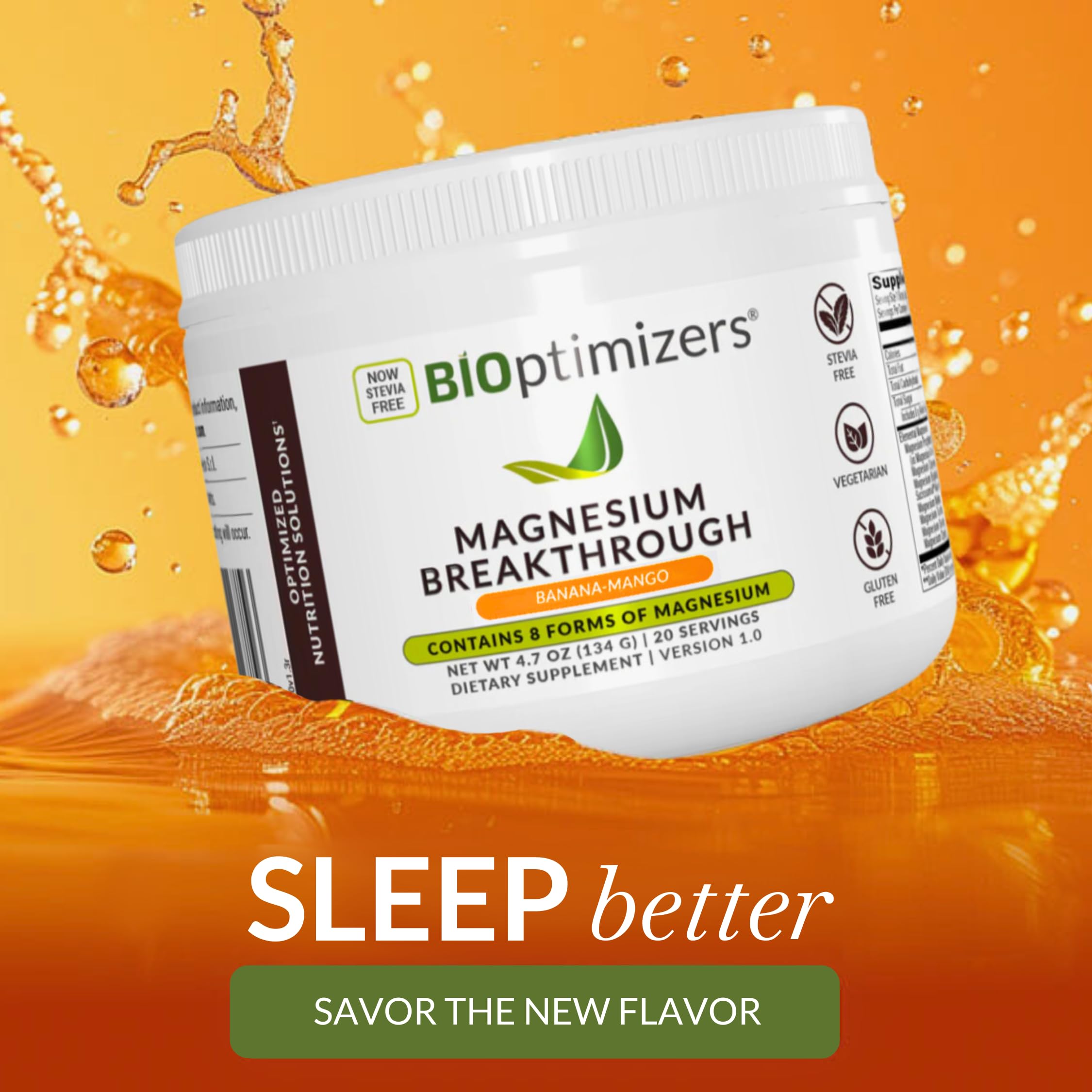 Foto 5 pulgar | Suplemento Bioptimizers Magnesium Breakthrough Drink 180 ml - Venta Internacional