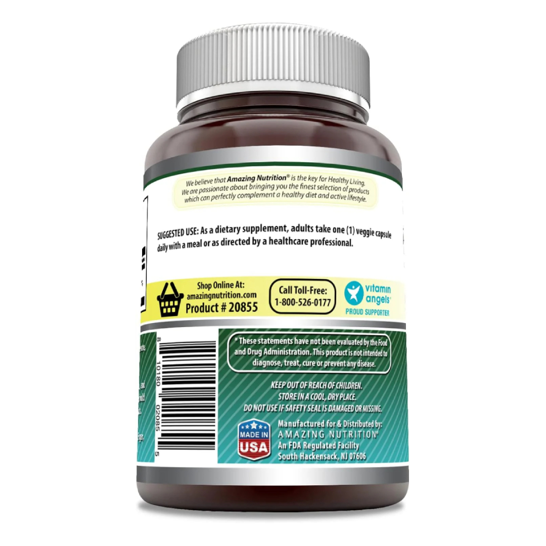 Foto 4 pulgar | Amazing Formulas Biotin 1000 Mcg Salud Cabello Uñas Piel Función Metabolica Biotina 200 Cápsulas
