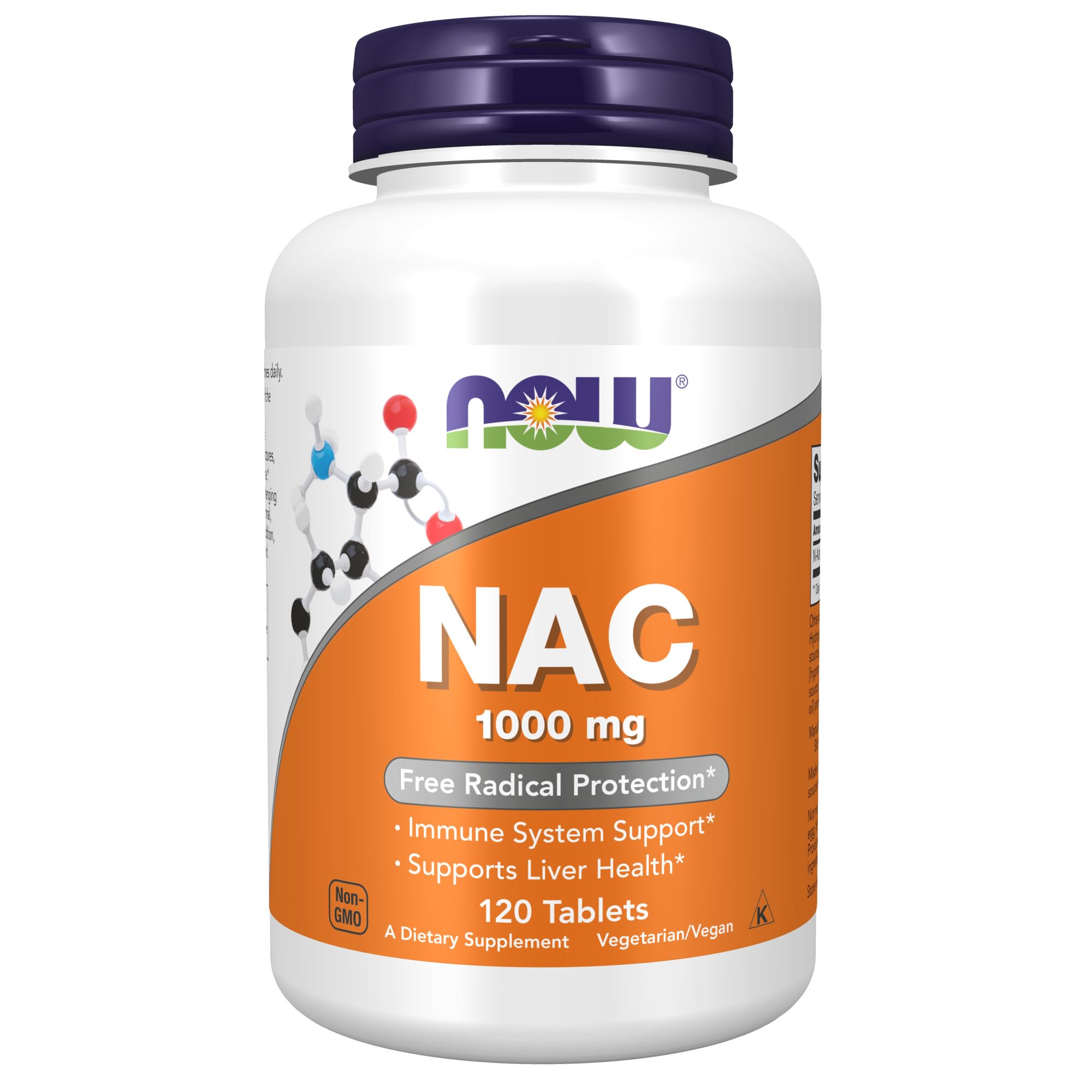 Foto 2 pulgar | Suplementos Now Foods Nac (n-acetilcisteína) 1000 Mg 120 Comprimidos - Venta Internacional.