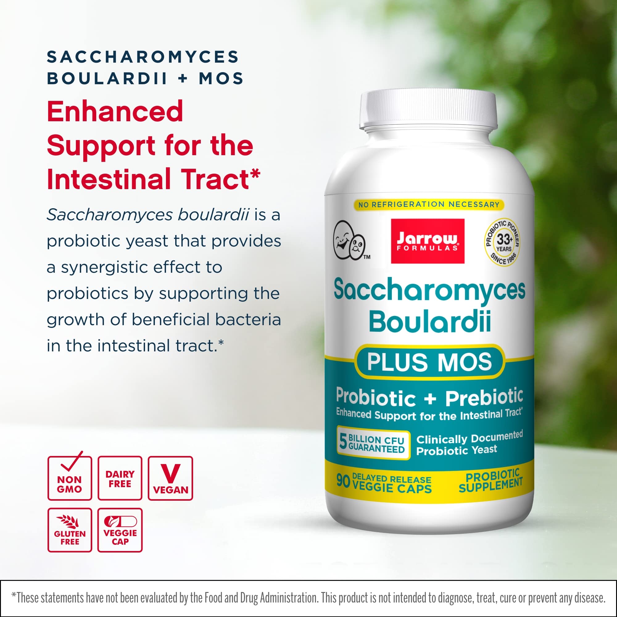 Foto 4 pulgar | Suplemento Saccharomyces Boulardii + Mos 5b De Jarrow Formulas - Venta Internacional.