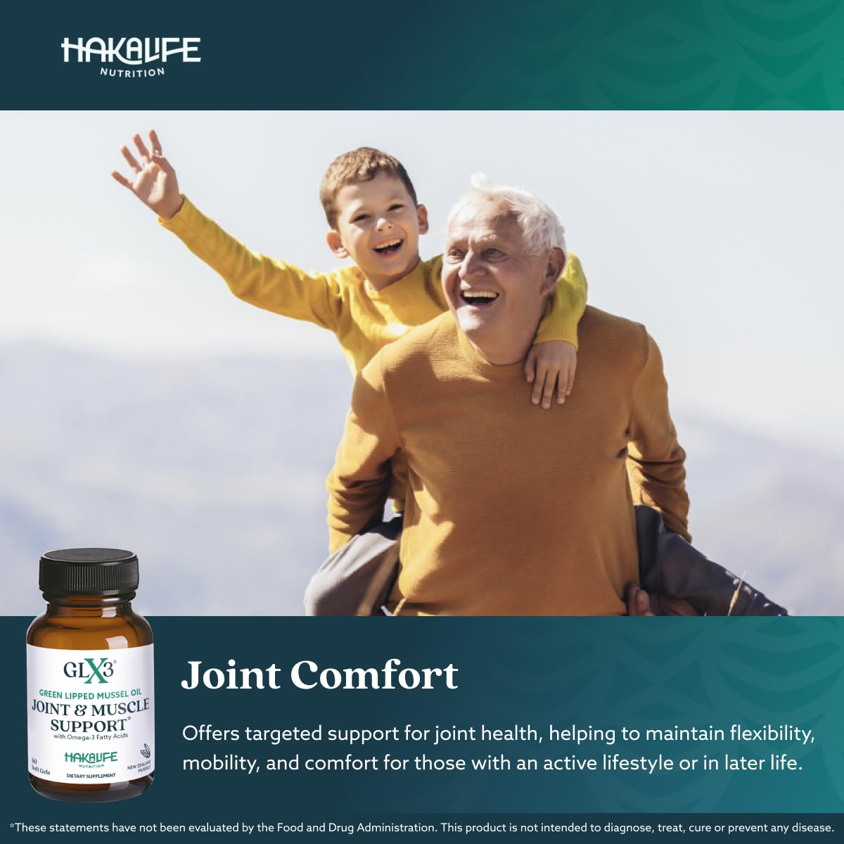 Foto 4 pulgar | Suplemento De Aceite De Mejillón De Labios Verdes Glx3 De Haka Life Nutrition - Venta Internacional.