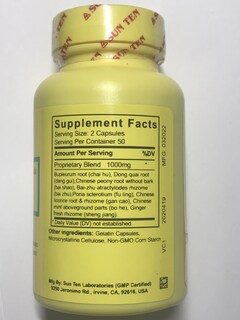 Foto 2 | Suplemento Sun Ten Xiao Yao San 100 Cápsulas 500 Mg - Venta Internacional.