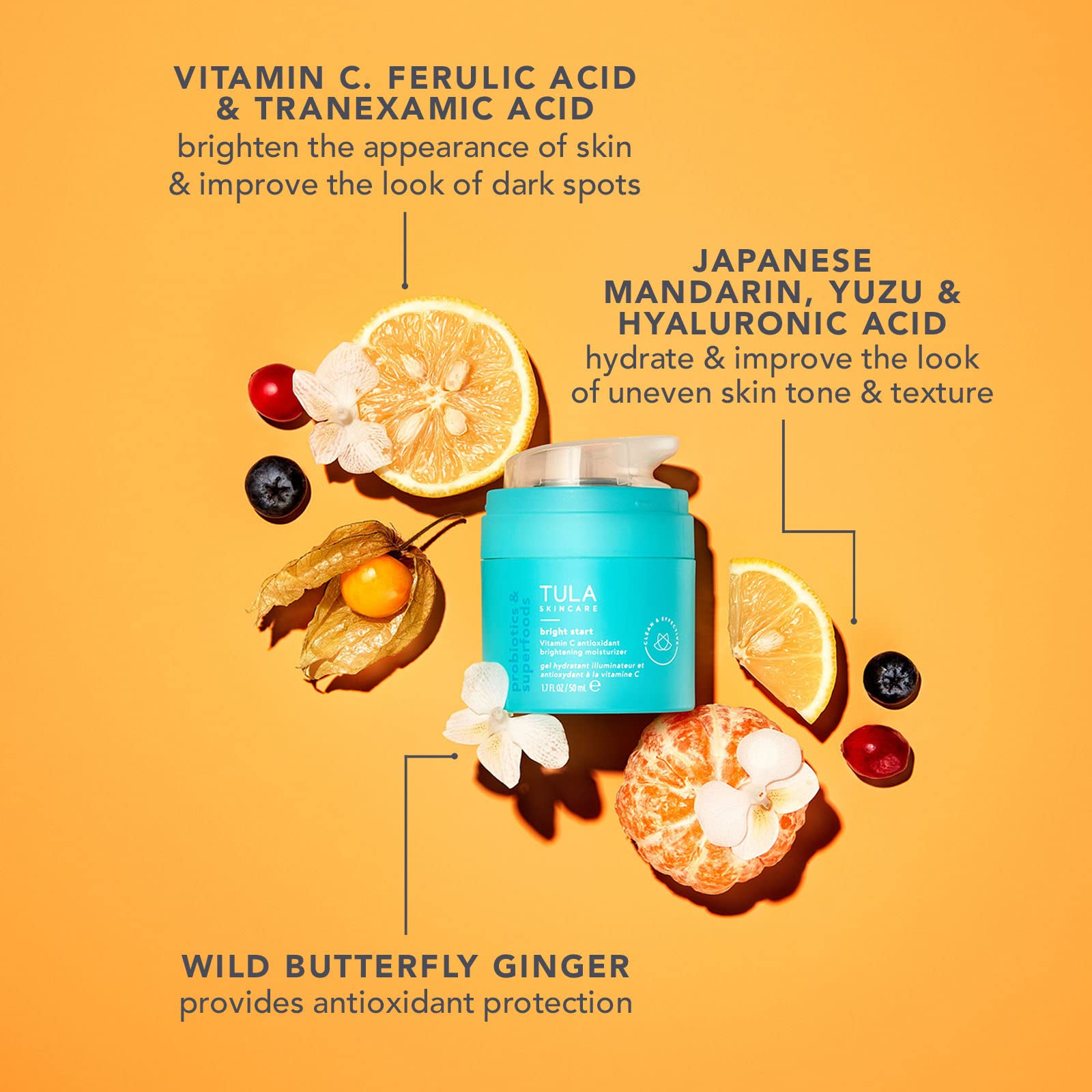 Foto 4 | Crema Hidratante Tula Skin Care Bright Start Vitamina C Antioxidante - Venta Internacional