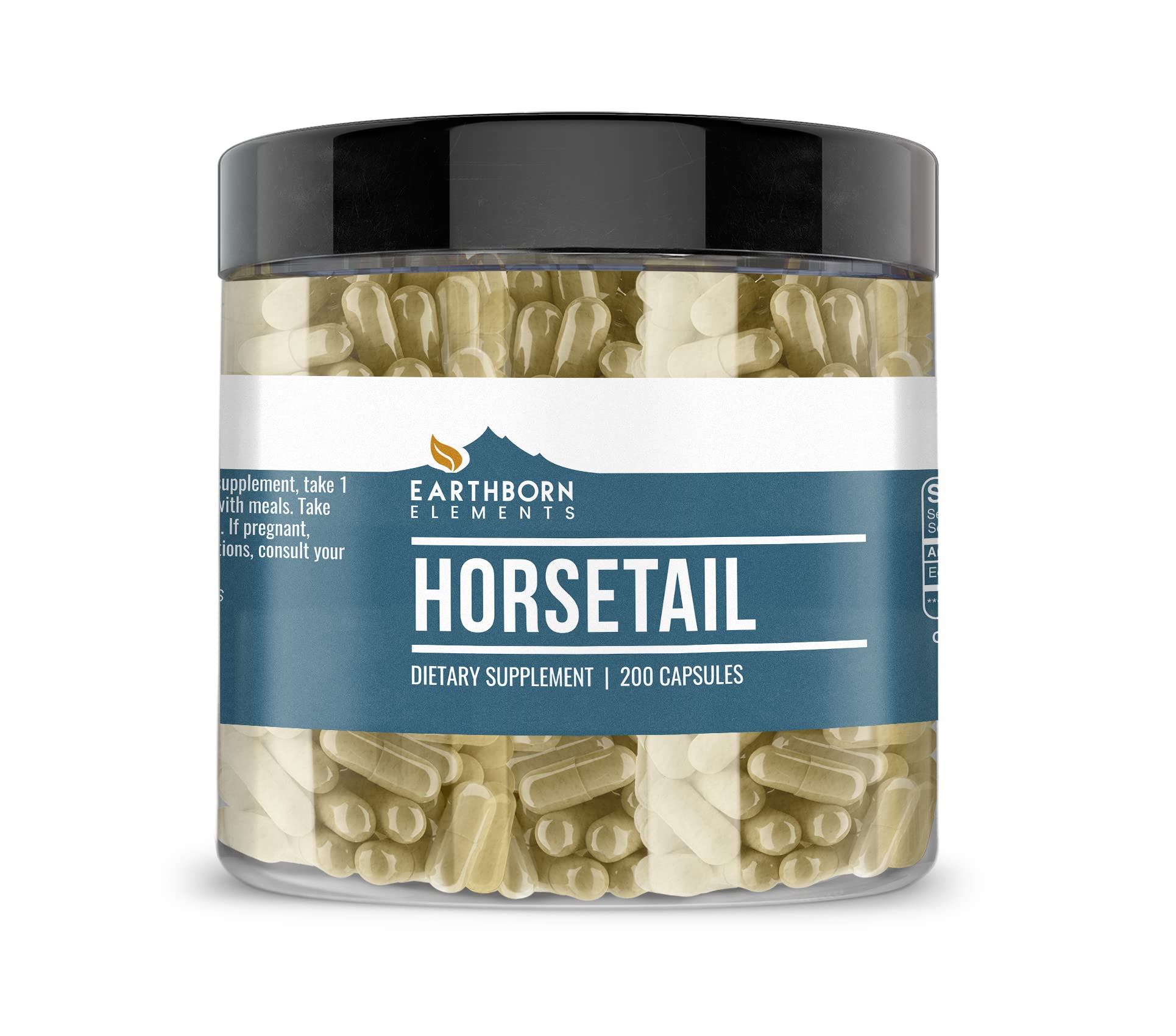 Foto 1 | Suplemento Earthborn Elements Horsetail 200 Cápsulas - Venta Internacional.