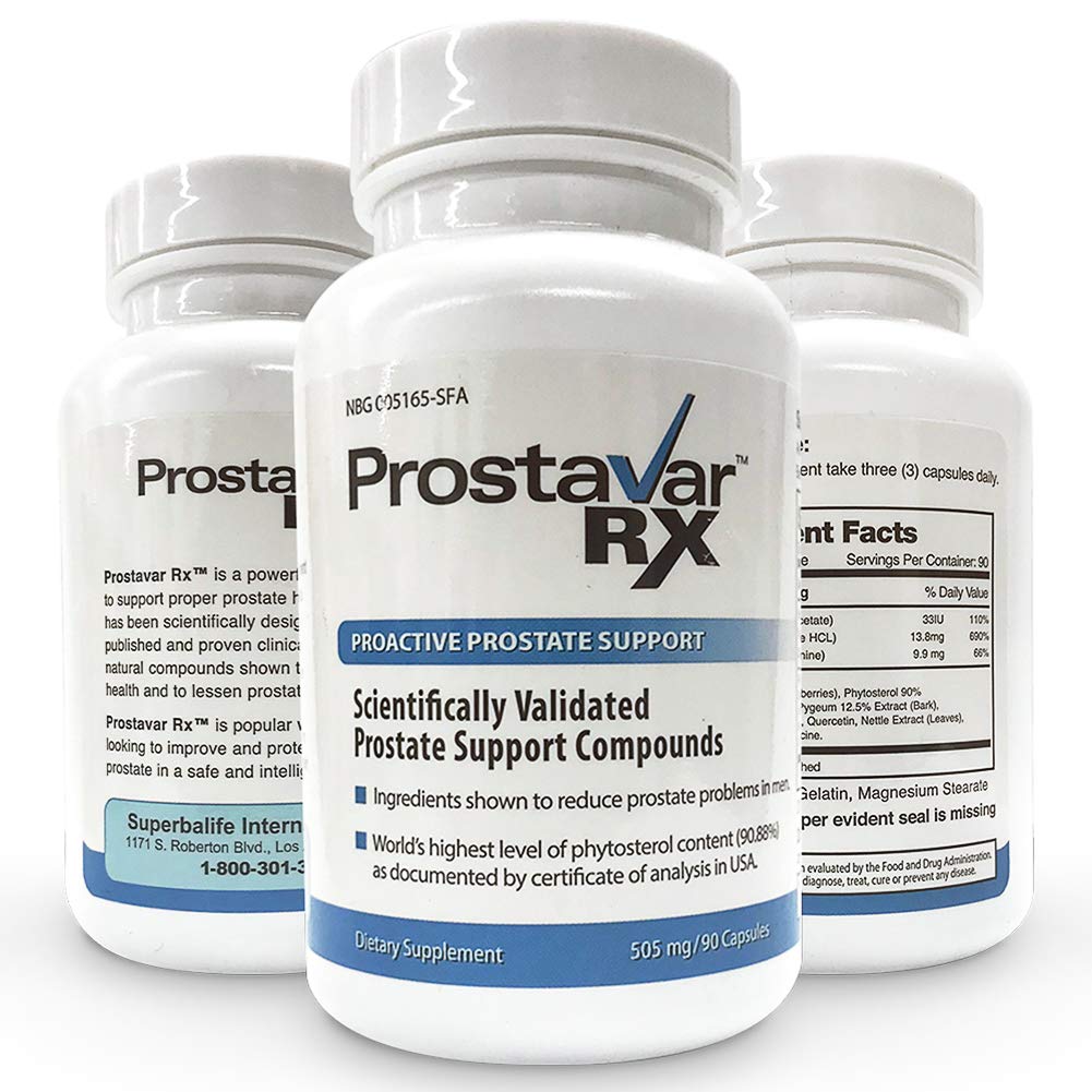 Foto 5 pulgar | Suplemento Prostavar Rx Proactive Prostate Support 505 Mg - Venta Internacional.