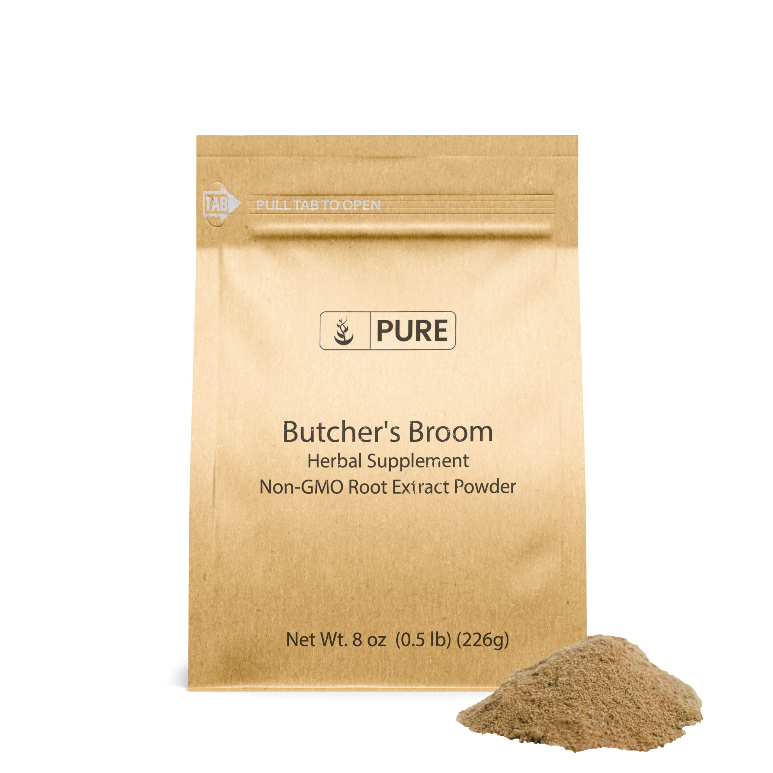 Suplemento Herbal Con Ingredientes Originales Puros, Escoba De Carnicero, 240 Ml - Venta Internacional.