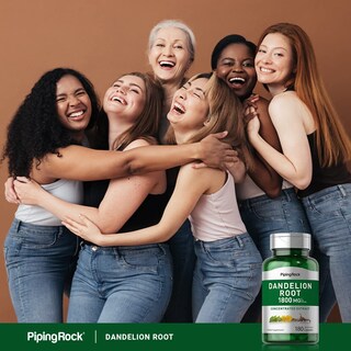 Foto 6 | Suplemento Piping Rock, Raíz De Diente De León, 1800 Mg, 180 Cápsulas - Venta Internacional.