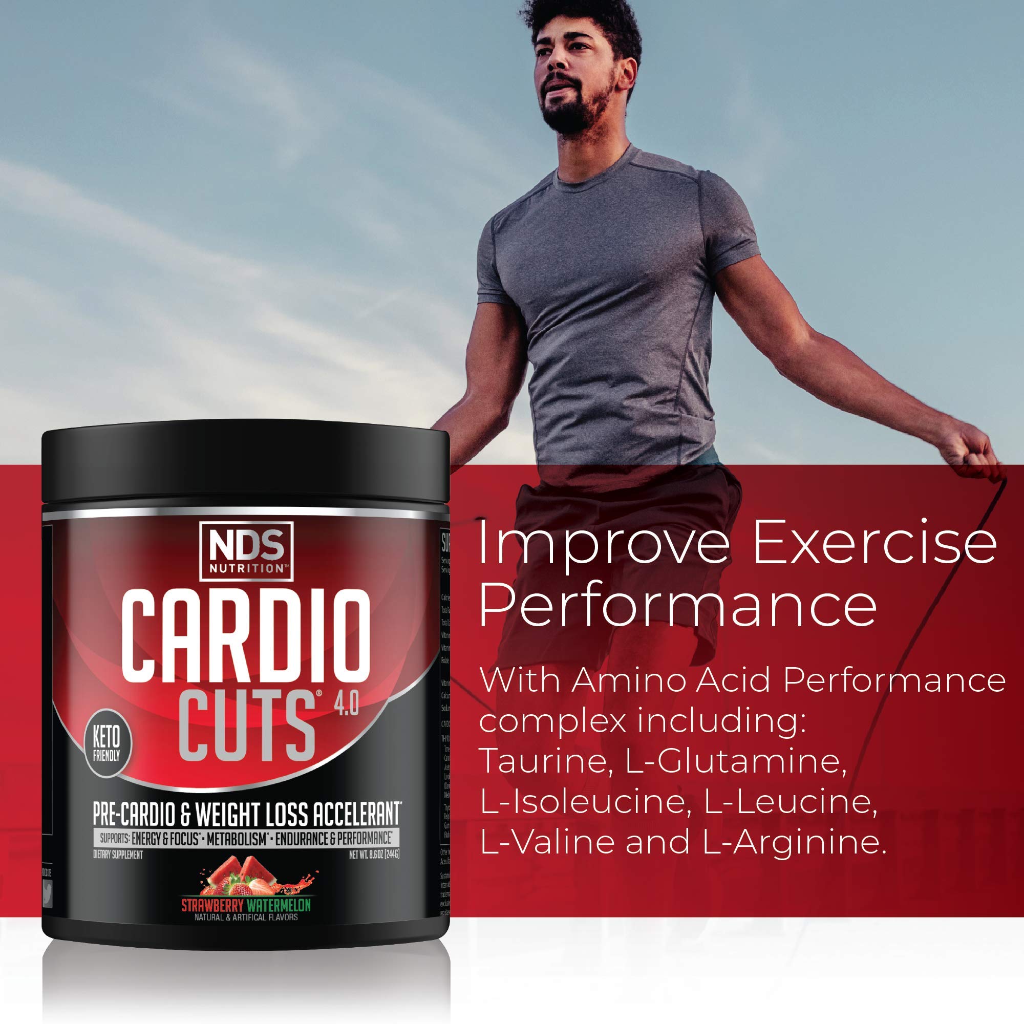 Foto 7 pulgar | Suplemento Nds Nutrition Cardio Cuts 4.0 Para Antes Del Entrenamiento, 40 Dosis - Venta Internacional.