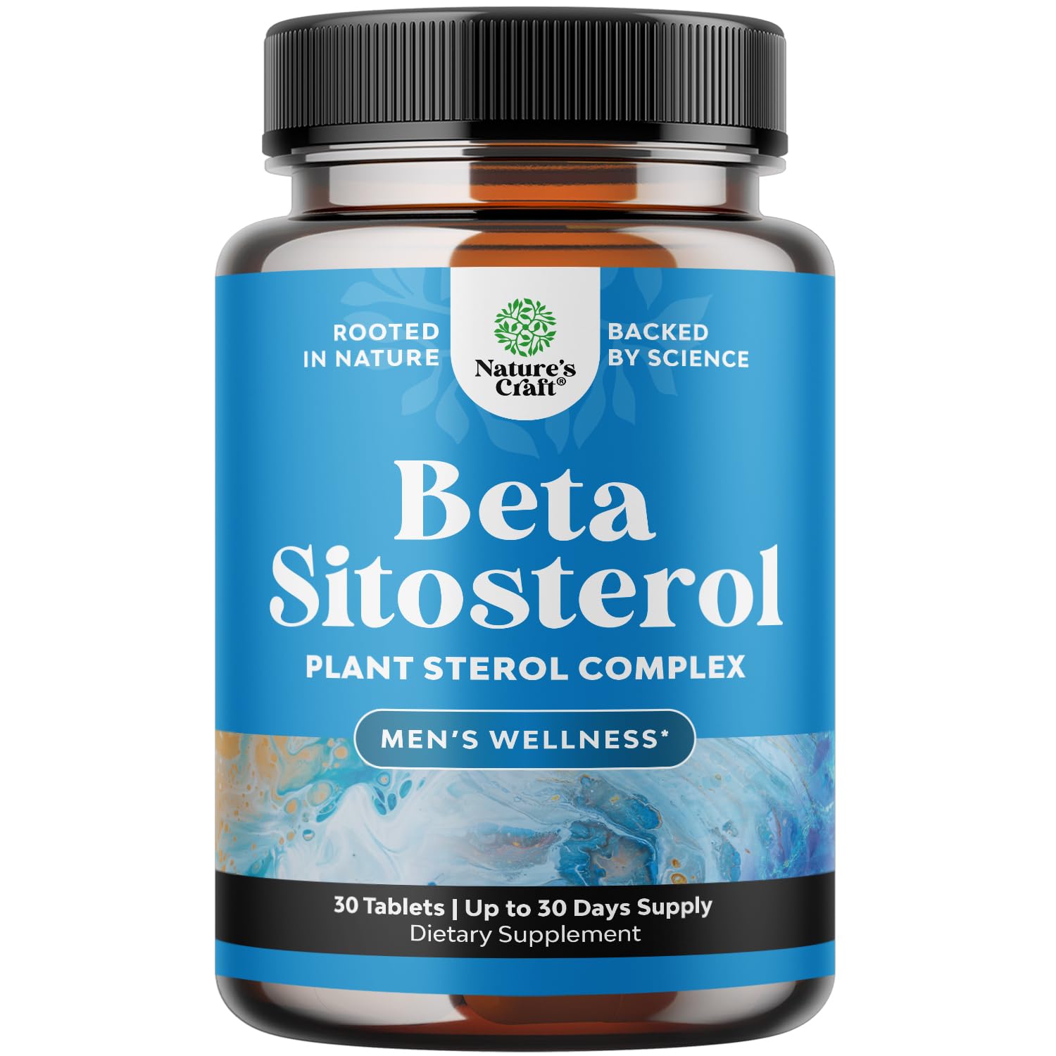 Foto 2 pulgar | Complejo De Esteroles Vegetales Supplement Natures Craft, 500 Mg X 30 Tabletas - Venta Internacional.